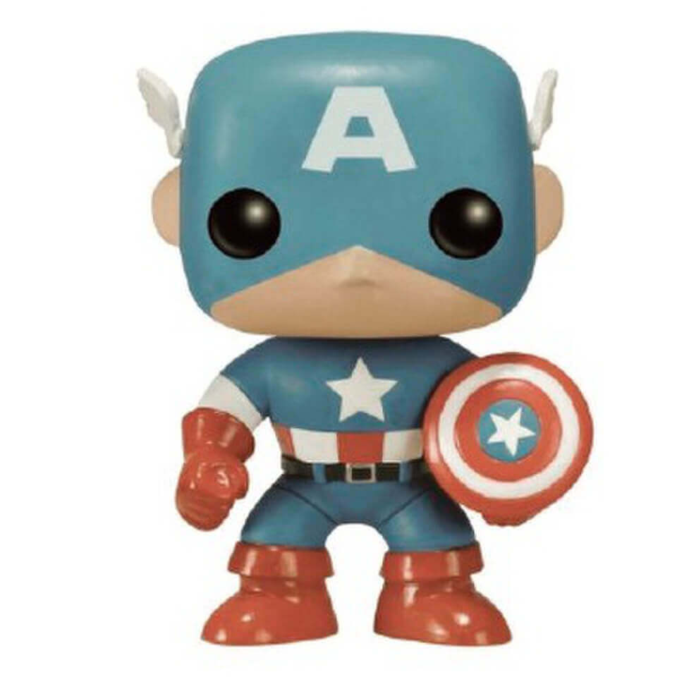 MARVEL GENTLE GIANT 5/" CAPTAIN AMERICA STATUE LIMITED EDITION 75TH ANNIVERSARY
