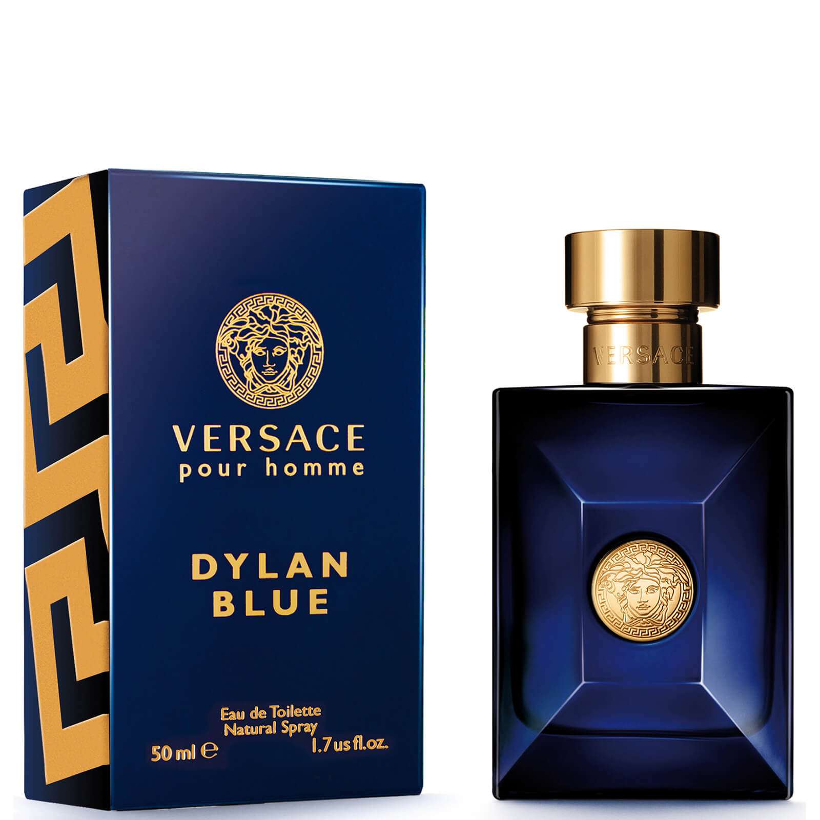 Versace Dylan Blue Edt 50ml Vapo Free Shipping Lookfantastic