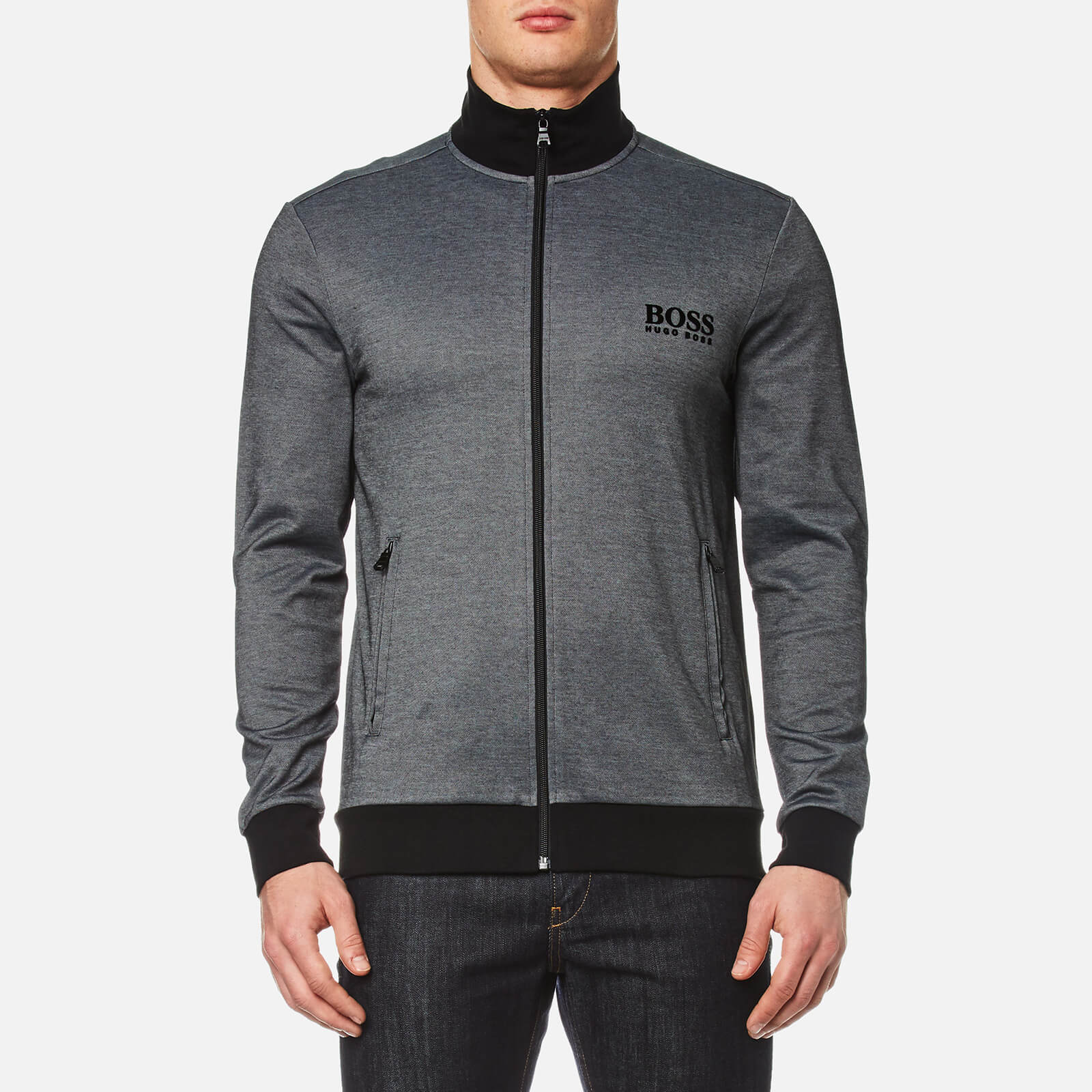 hugo boss men's zip jacket
