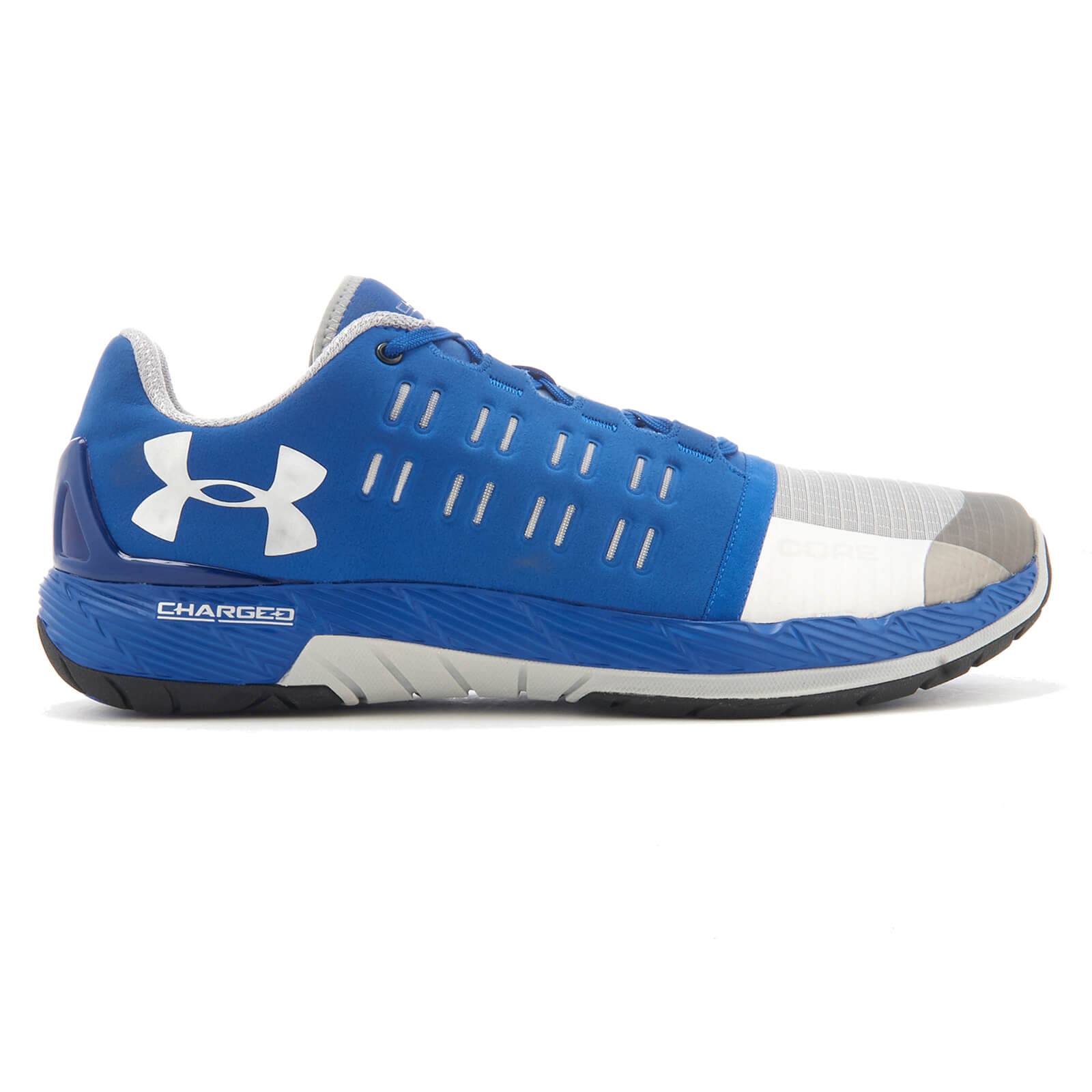 Under Armour Men's Charge Core Training Shoes - Blue/White | ProBikeKit UK