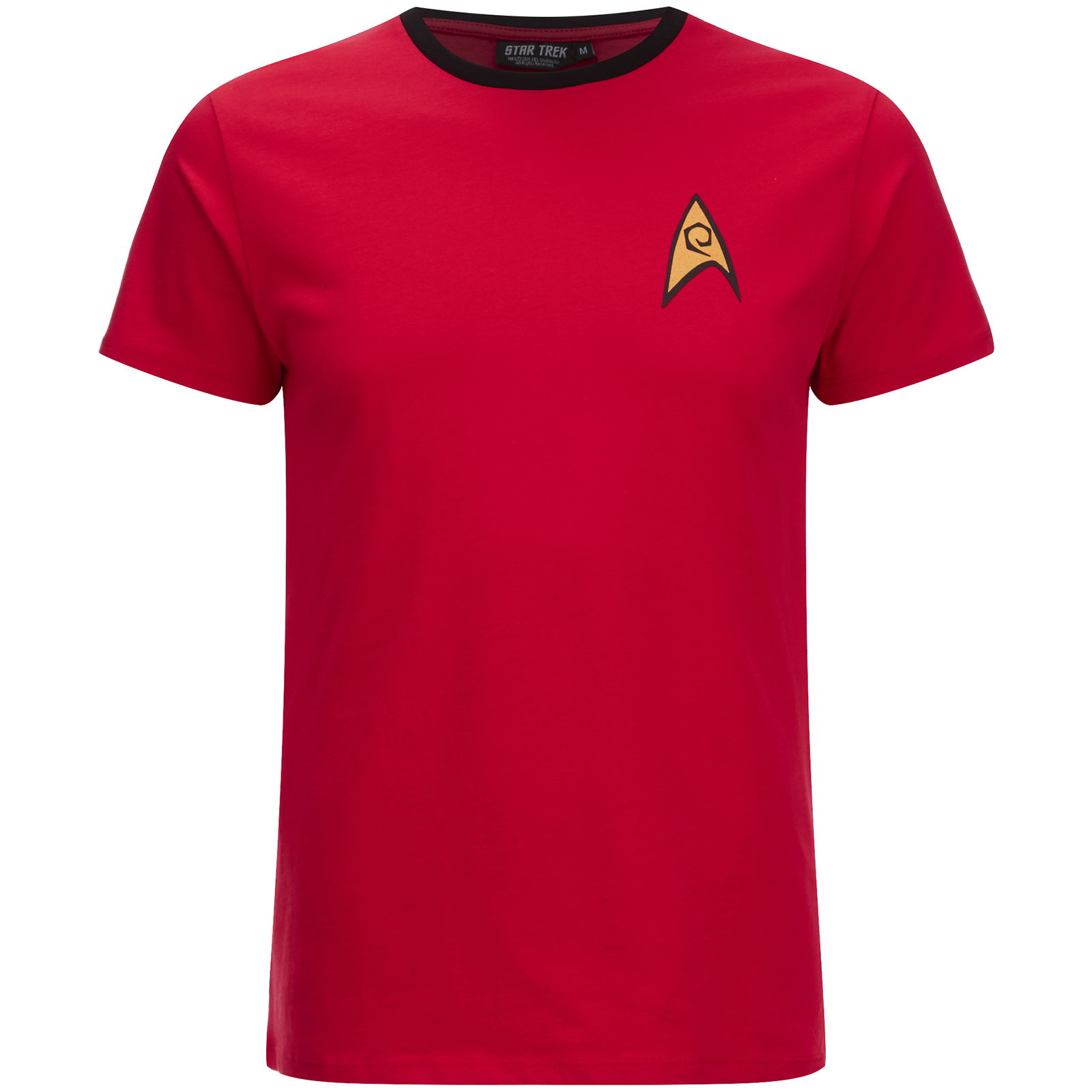 Star Trek Men's Command Uniform T-Shirt - Red Merchandise | Zavvi