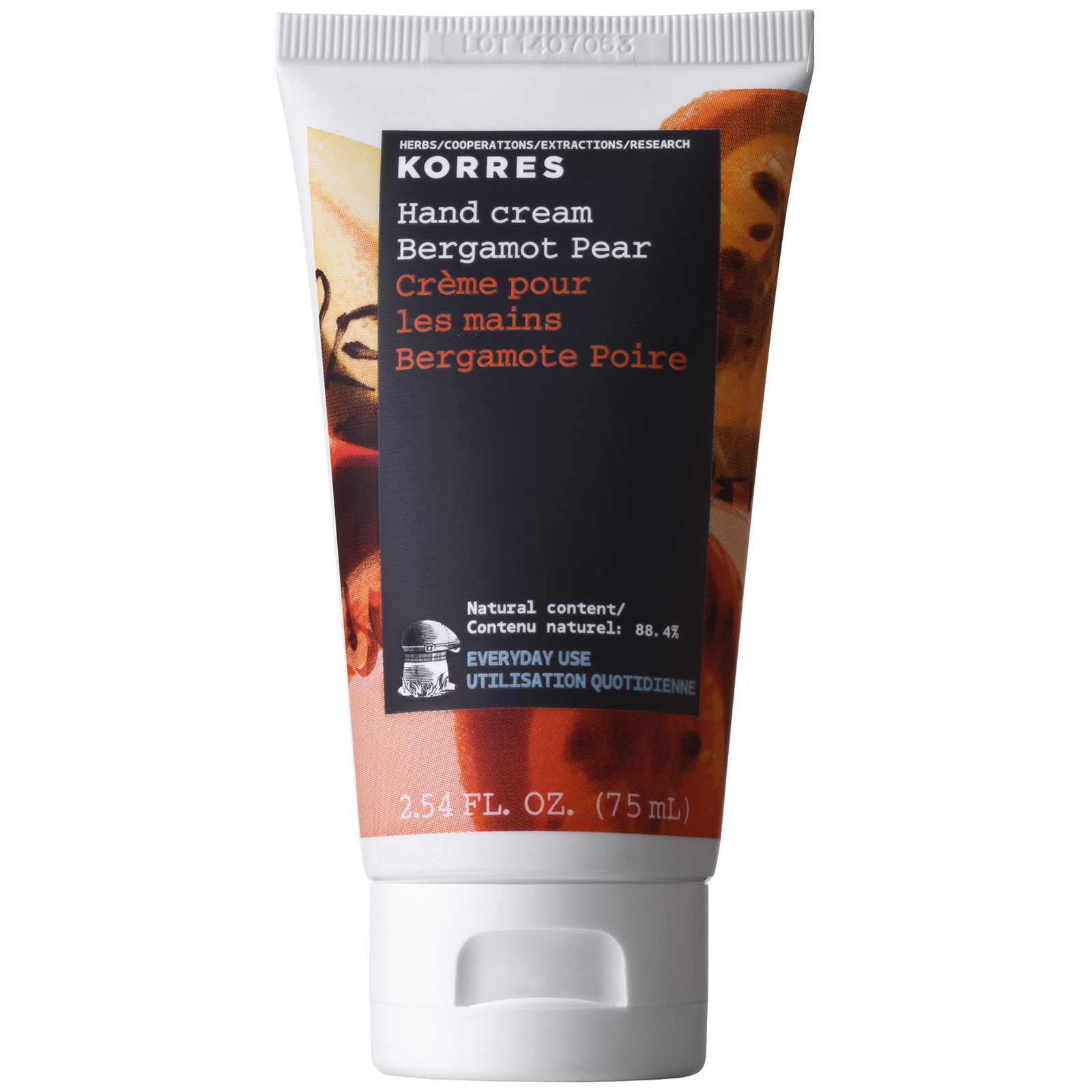 Korres Hand Cream Bergamot Pear 75 ml Korres Hand Cream Bergamot Pear 75 ml