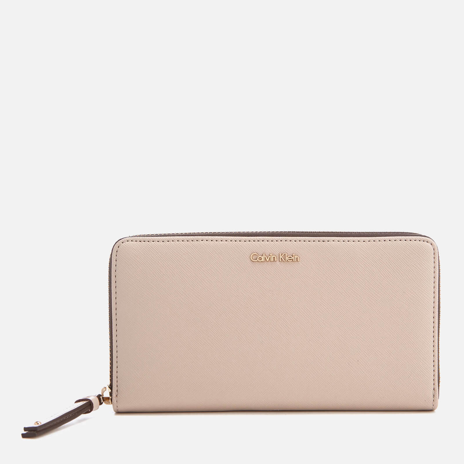 calvin klein zip around purse