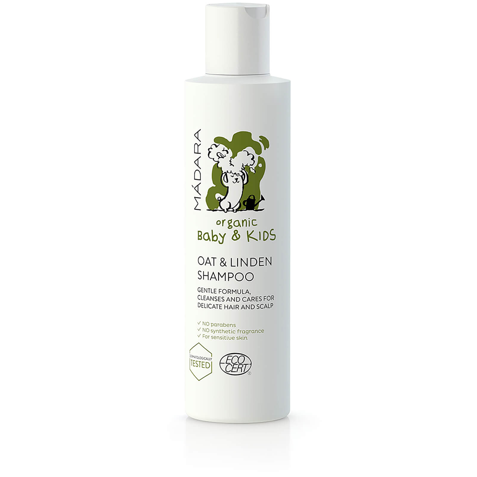 Madara Organic Baby Kids Oat Linden Shampoo 200ml Free