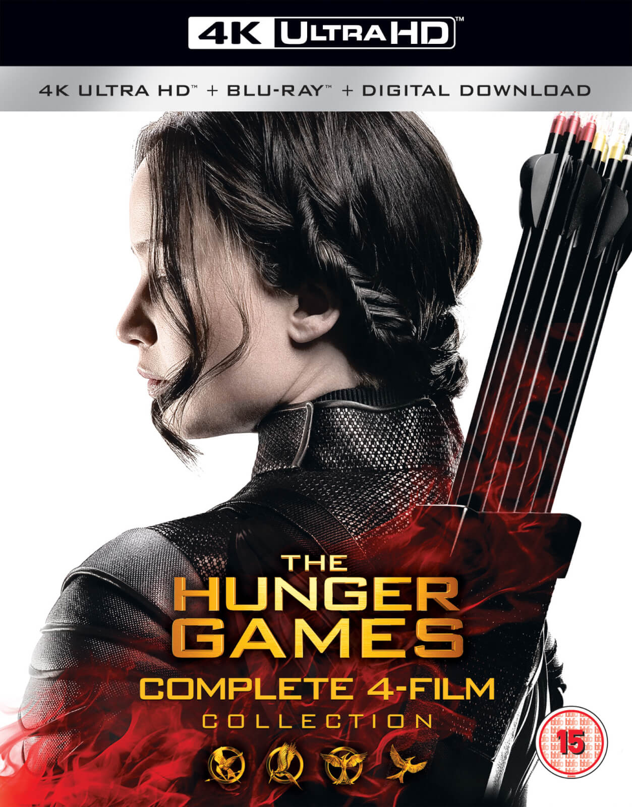 The Hunger Games Complete Collection 4K Ultra HD Bluray Zavvi