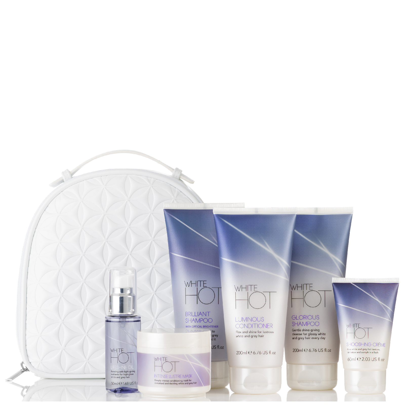 White Hot Vanity Bag Gift Set Hq Hair