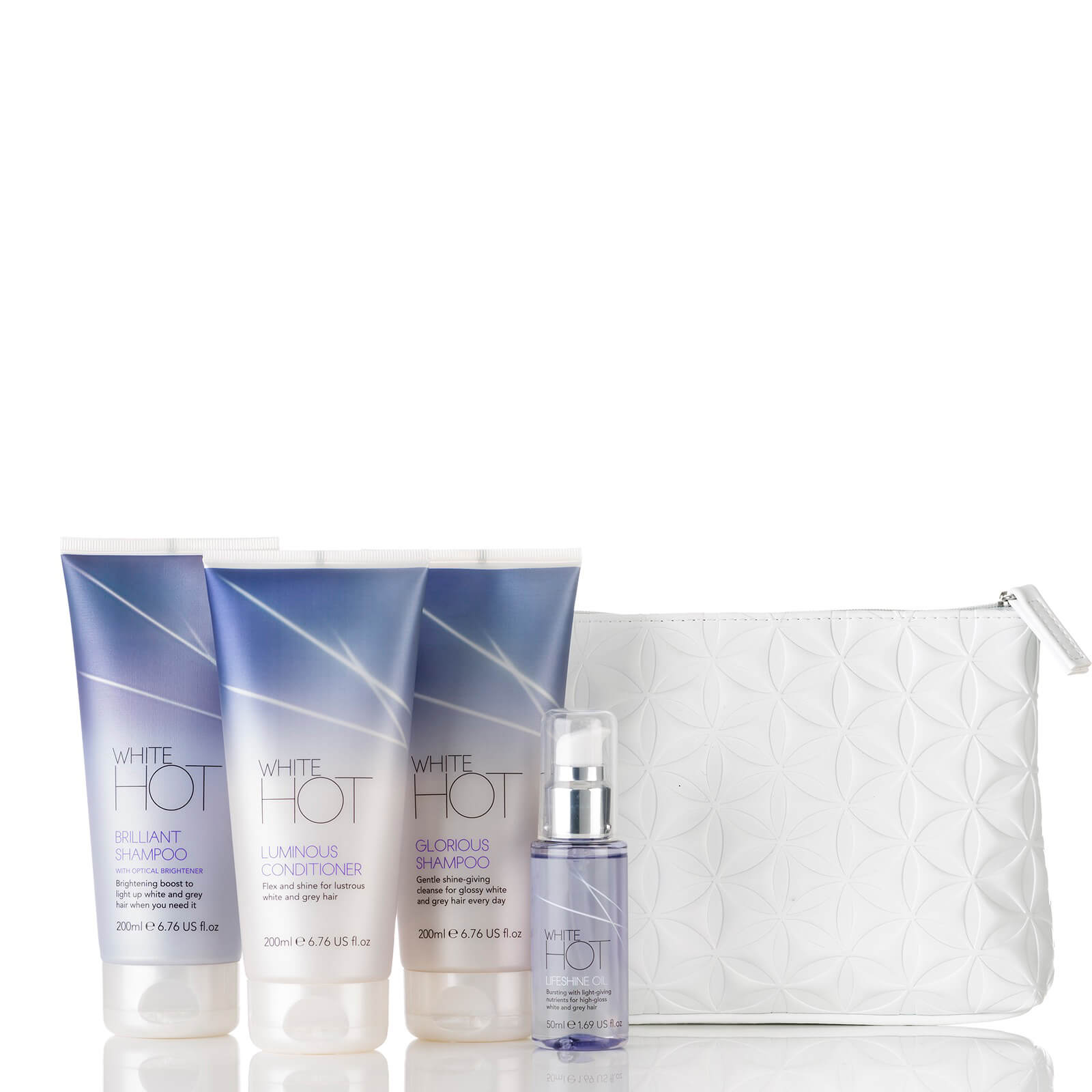 White Hot Cosmetic Case Gift Set Free Delivery