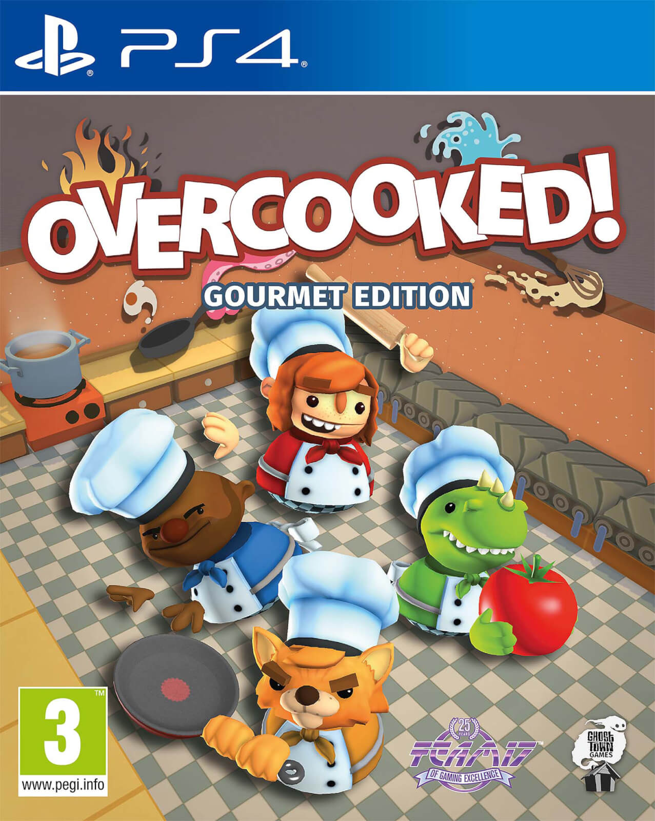 Overcooked Gourmet Edition PS4 Zavvi