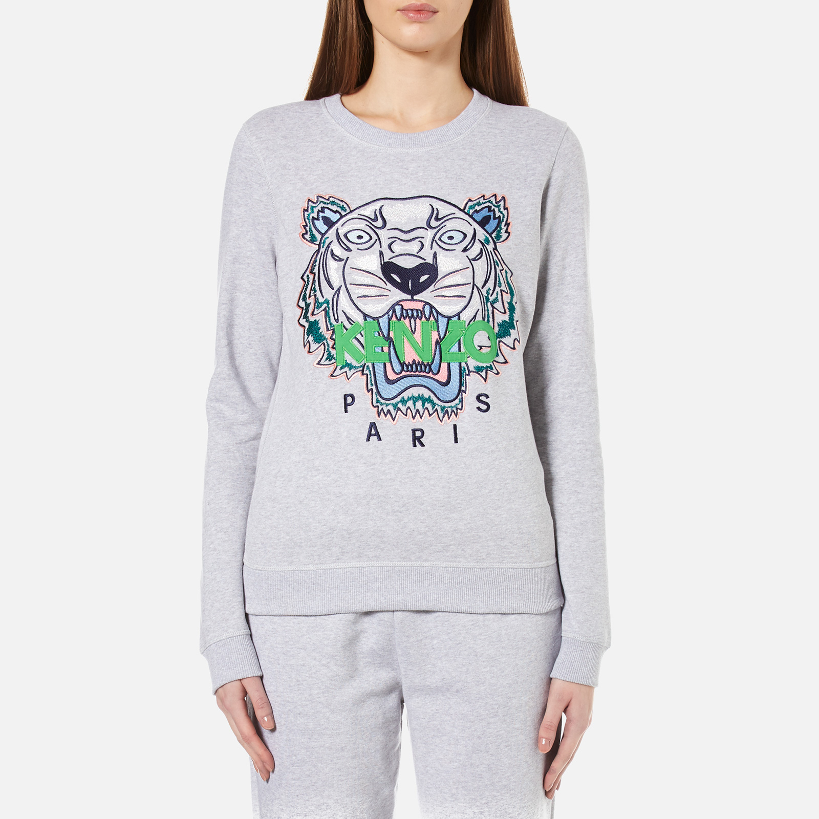 kenzo grey women's sweatshirt