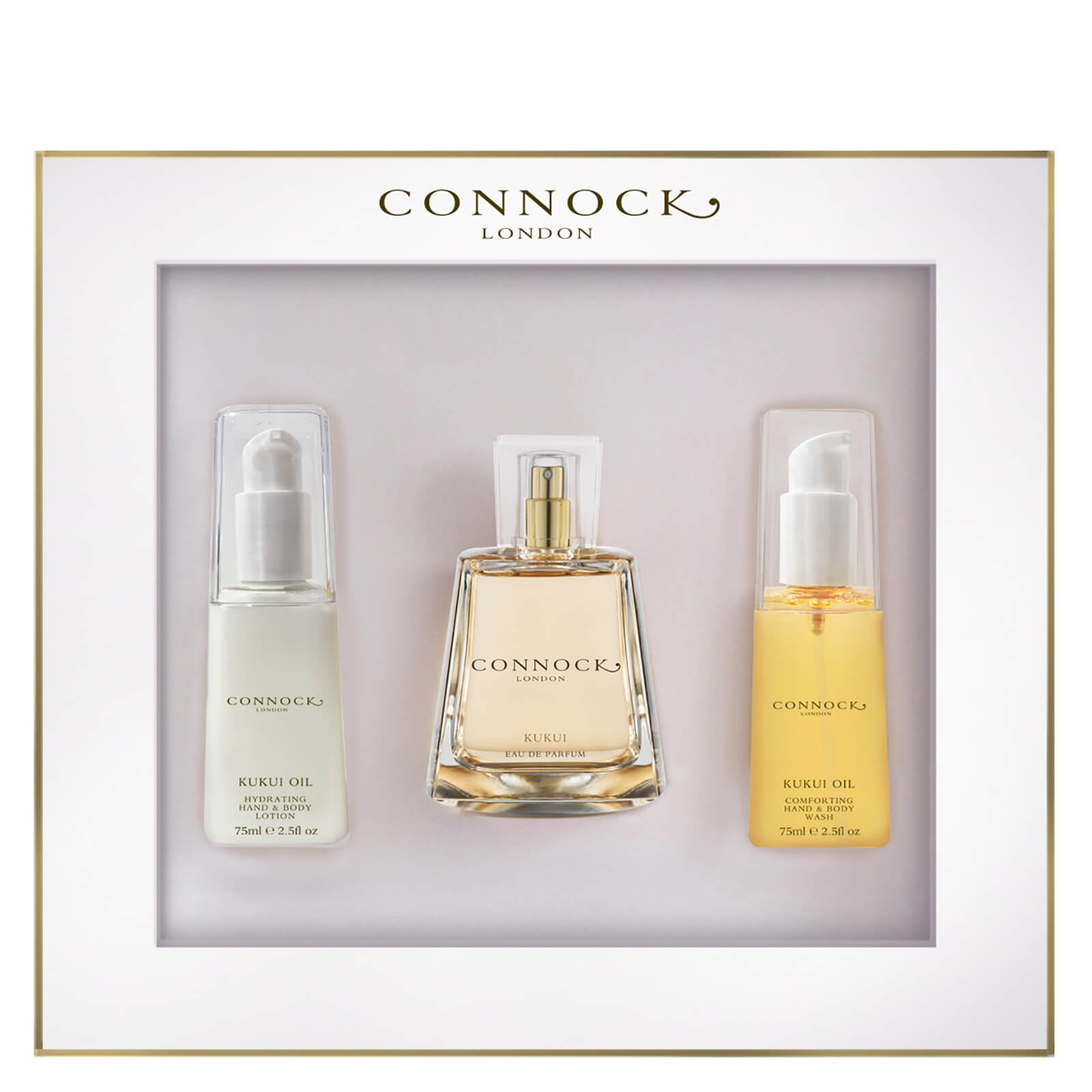 Connock London Kukui Eau De Parfum Gift Set Free Shipping