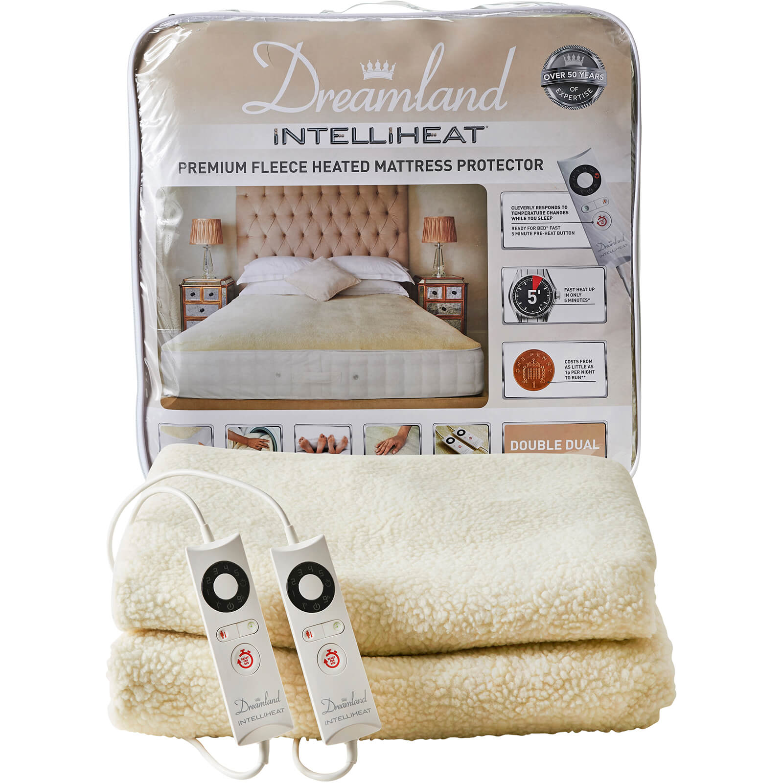 Dreamland 16305 Sleepwell Intelliheat Dreamland Sleepwell Intelliheat Heated