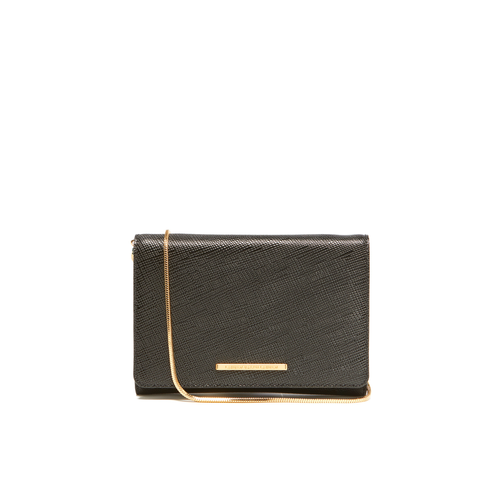 ralph lauren black clutch bag