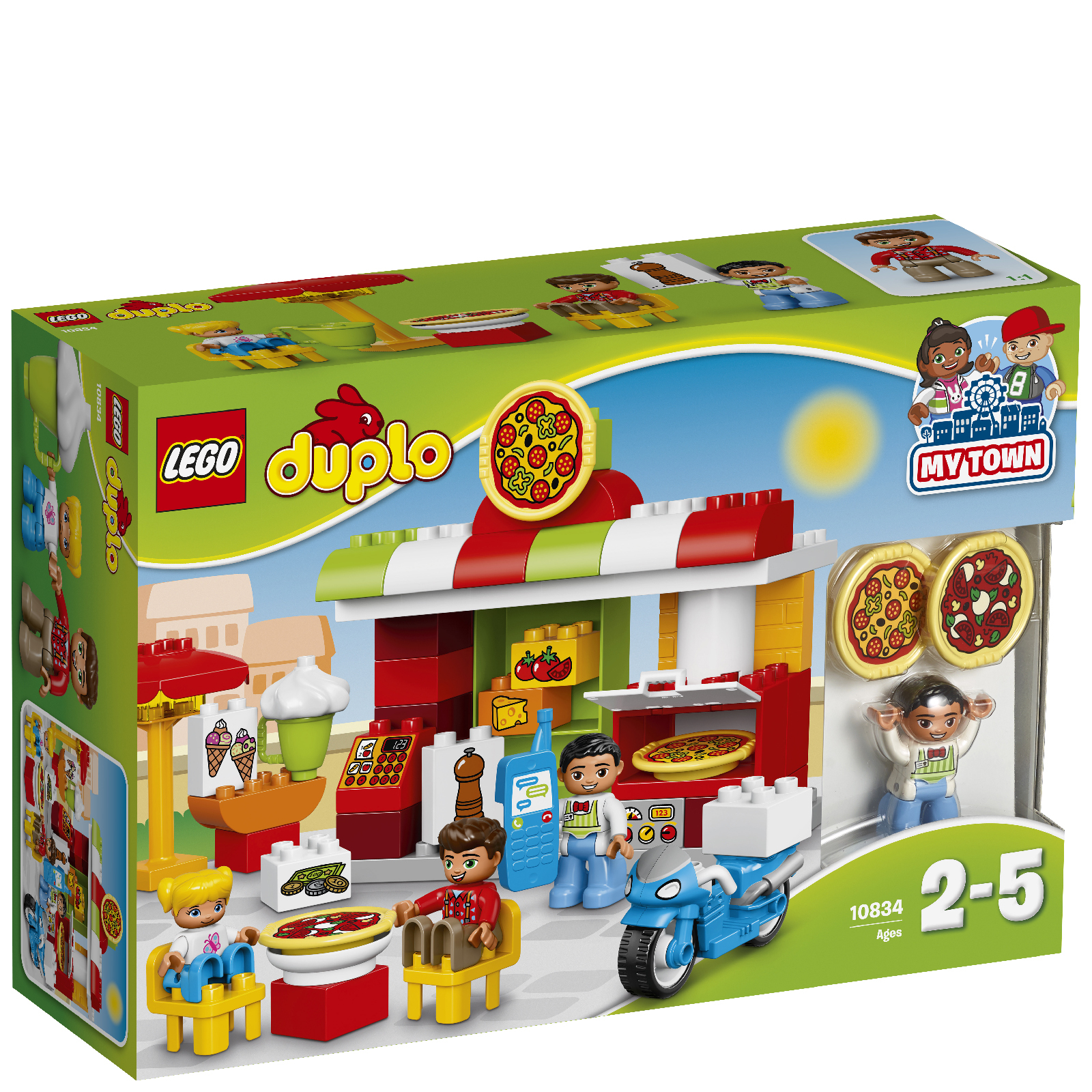 Lego Duplo Pizzeria 10834 Toys Zavvi