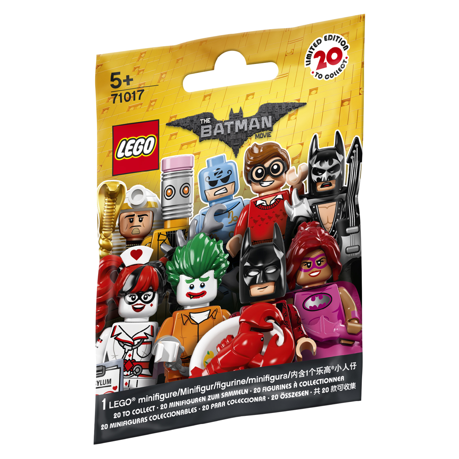 LEGO Minifigures LEGO Batman Movie (71017) Toys Zavvi