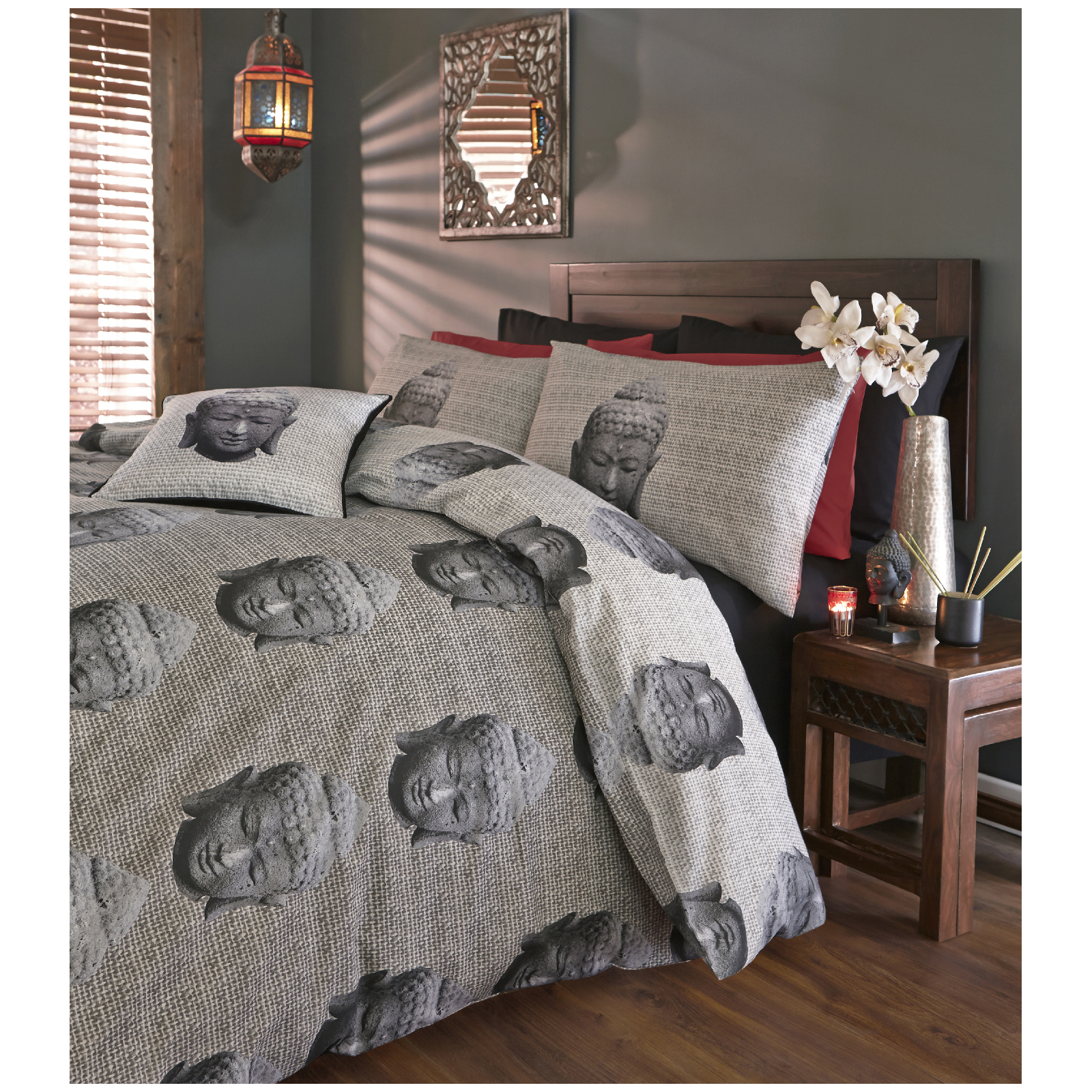 Catherine Lansfield Thai Buddha Bedding Set Multi Iwoot