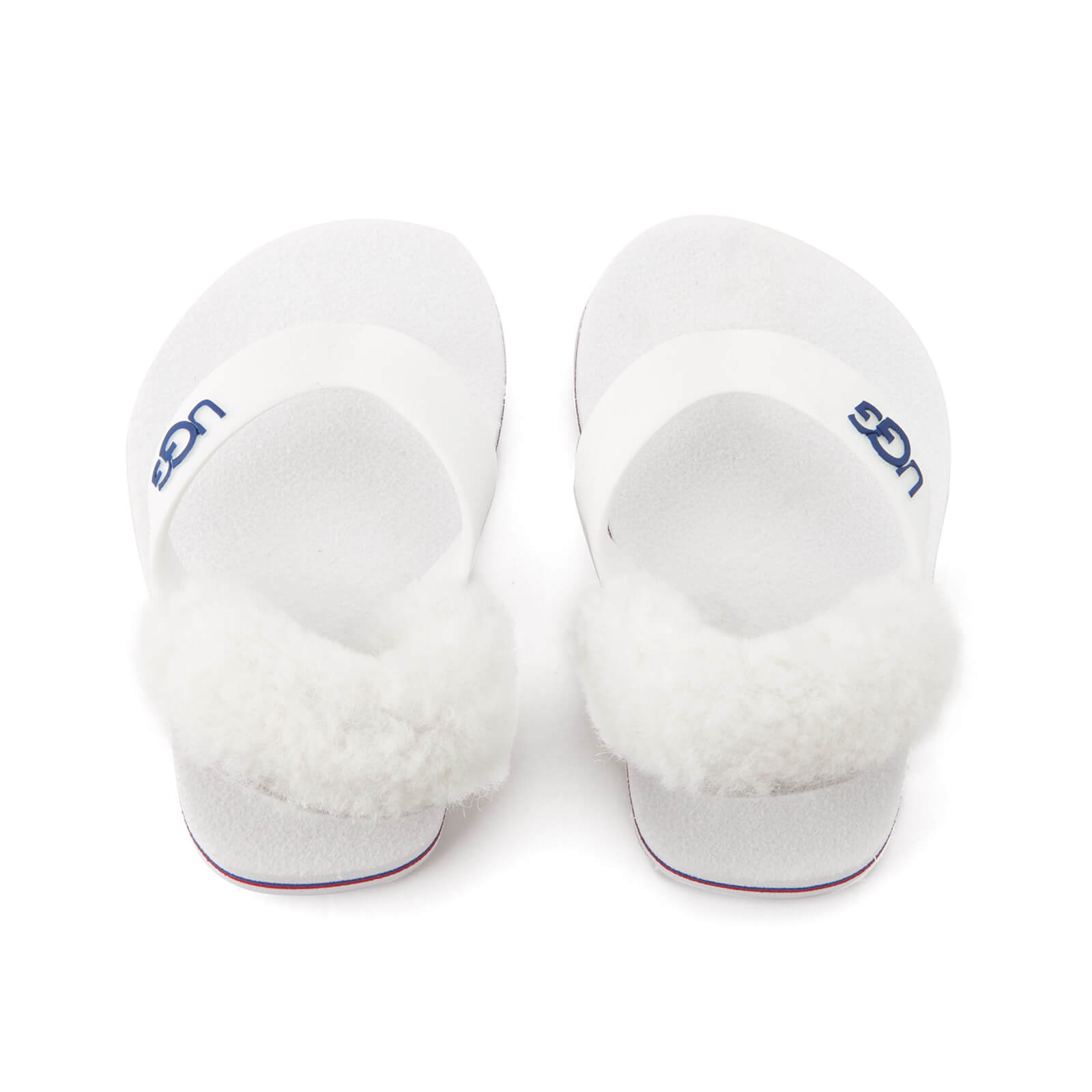 ugg sandals white