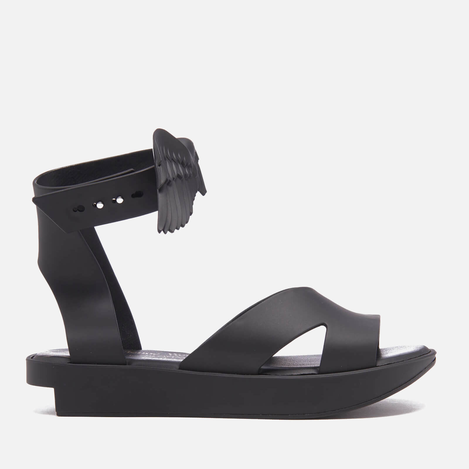 Vivienne Westwood For Melissa Women S Rocking Horse Flatform Sandals Black Matt Free Uk Delivery Allsole