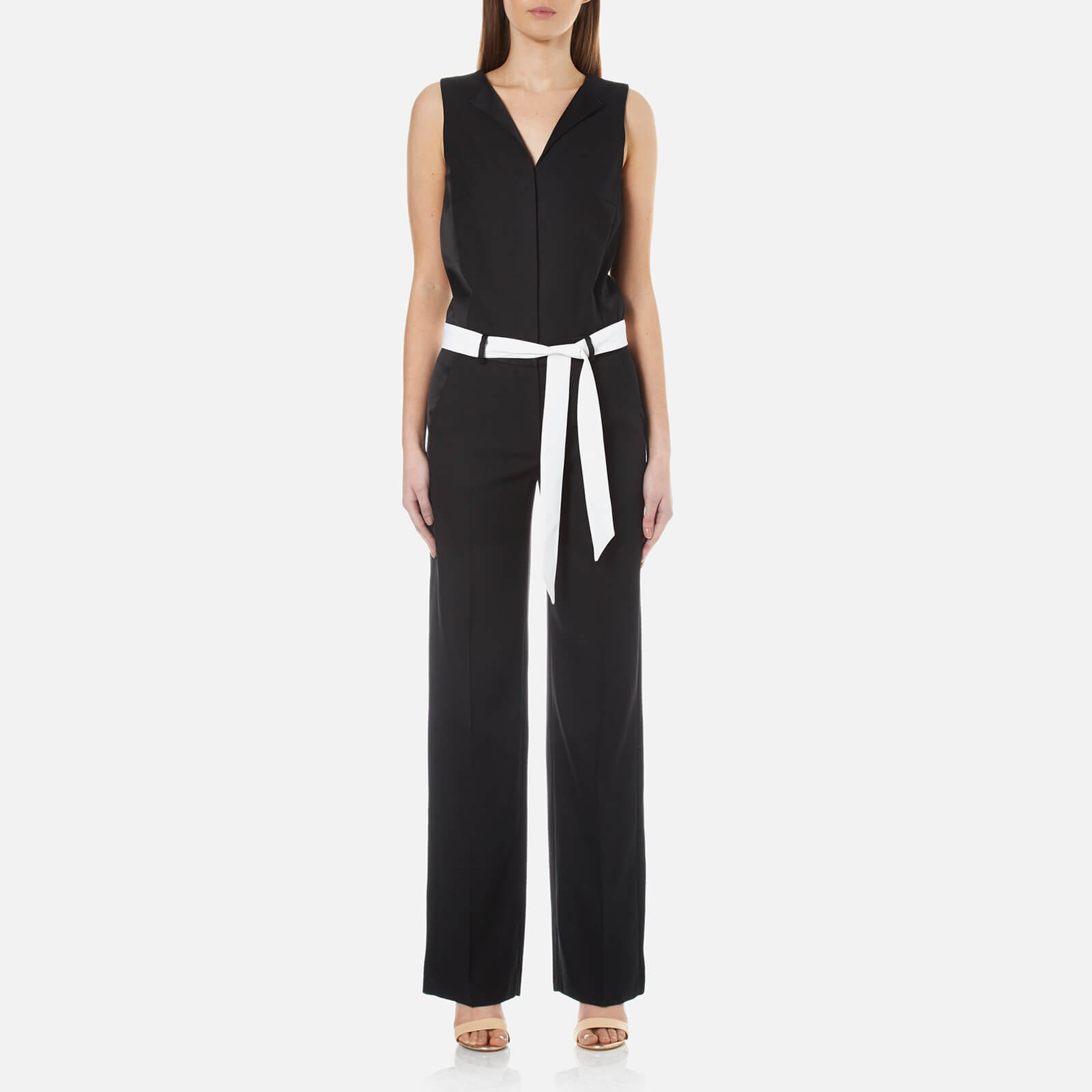karl lagerfeld black jumpsuit