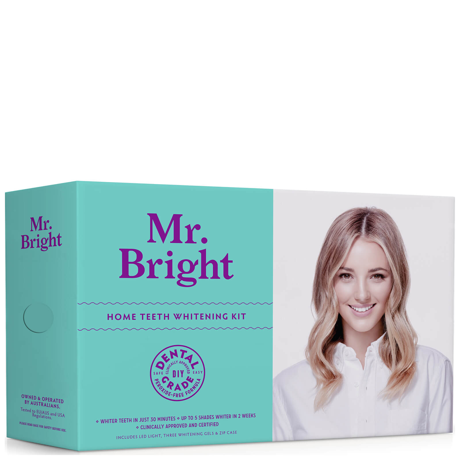 Mr Bright Teeth Whitening Kit Gratis Lieferservice Weltweit