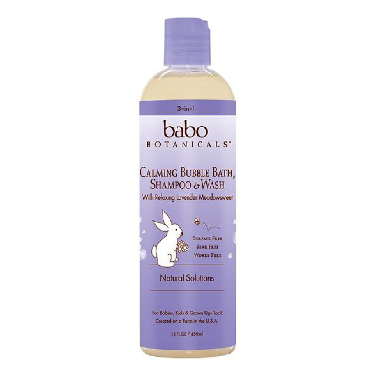 babo botanicals calming shampoo bubble bath