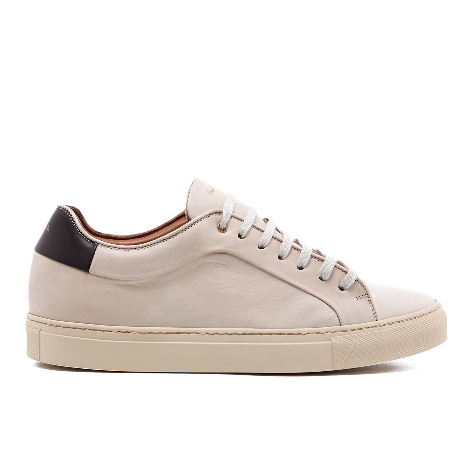 paul smith white basso trainers