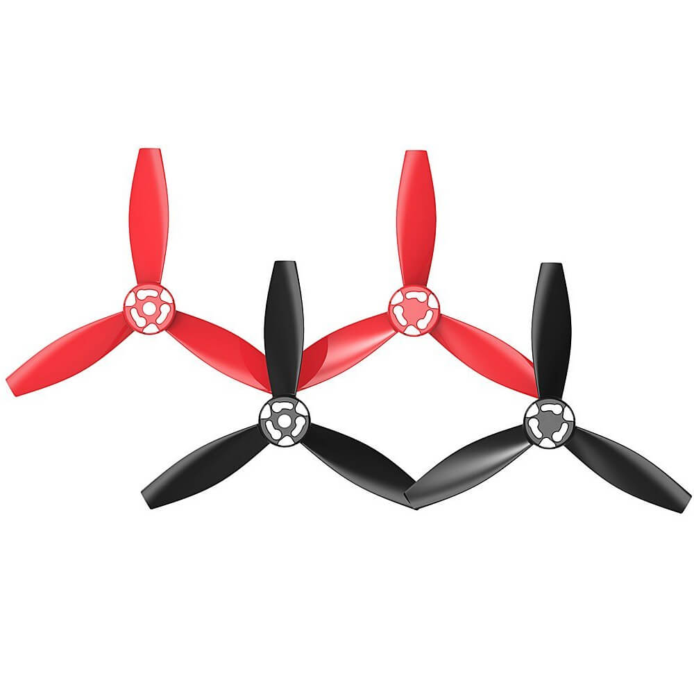 Parrot Bebop Drone 2 Propeller Set - Red/Black Toys | Zavvi Australia