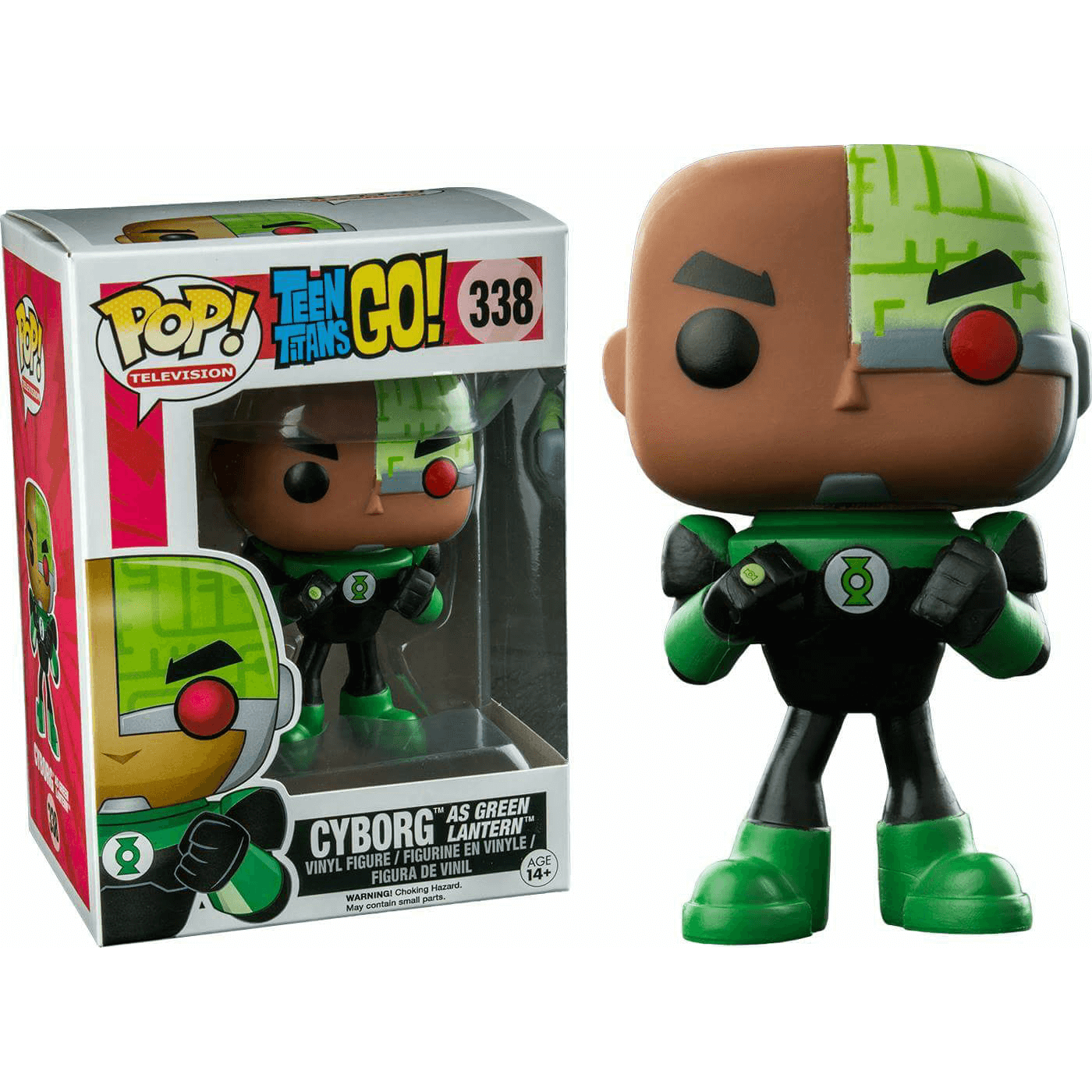 Funko Cyborg As Green Lantern Pop Vinyl Pop In A Box Uk