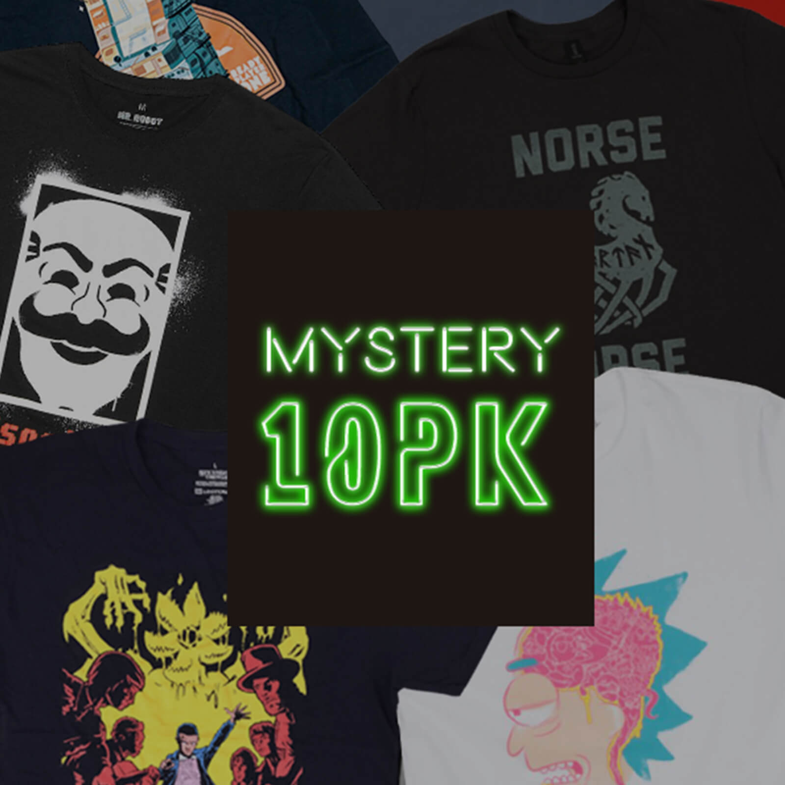 Mystery Geek T-Shirt - 10-Pack