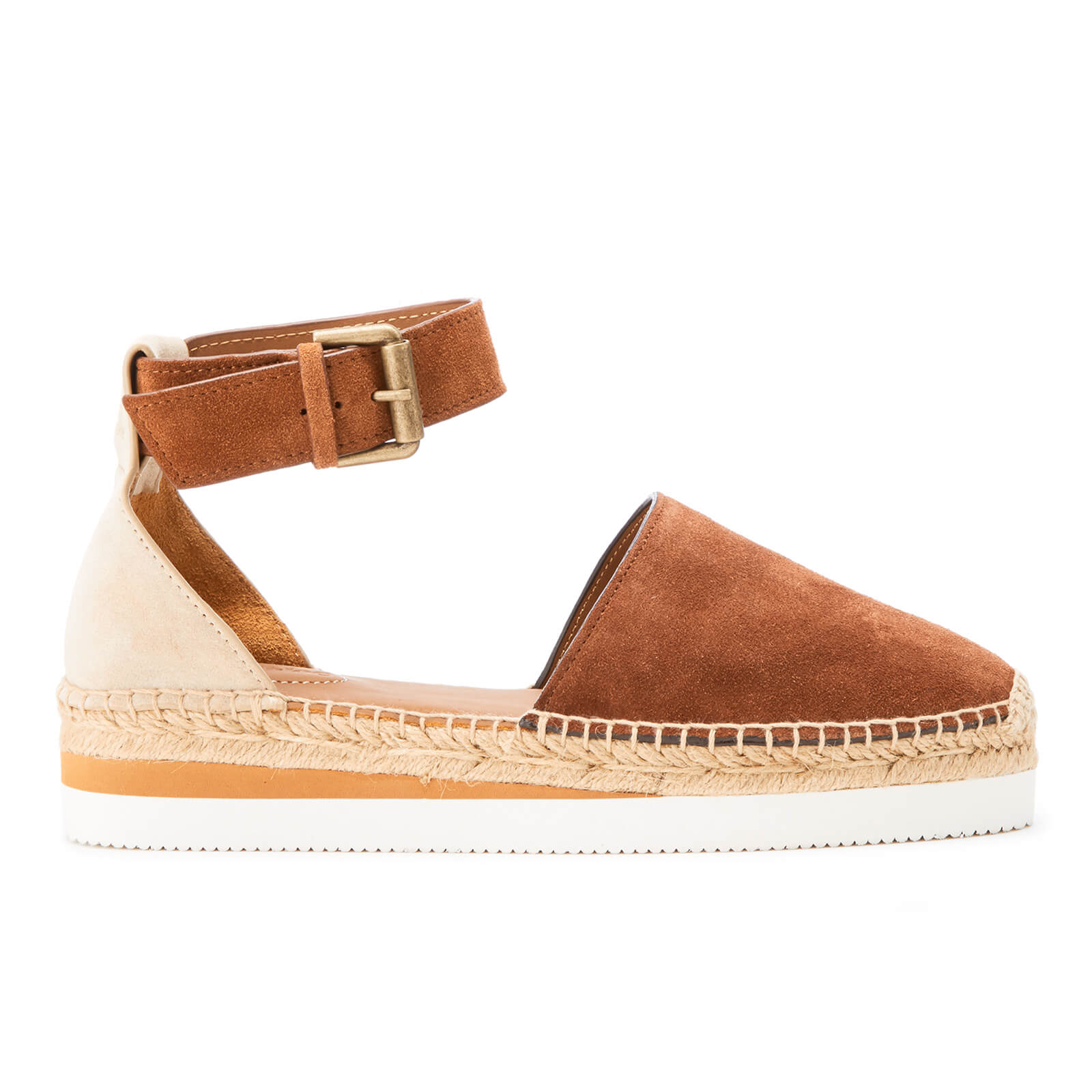 espadrille sandals tan