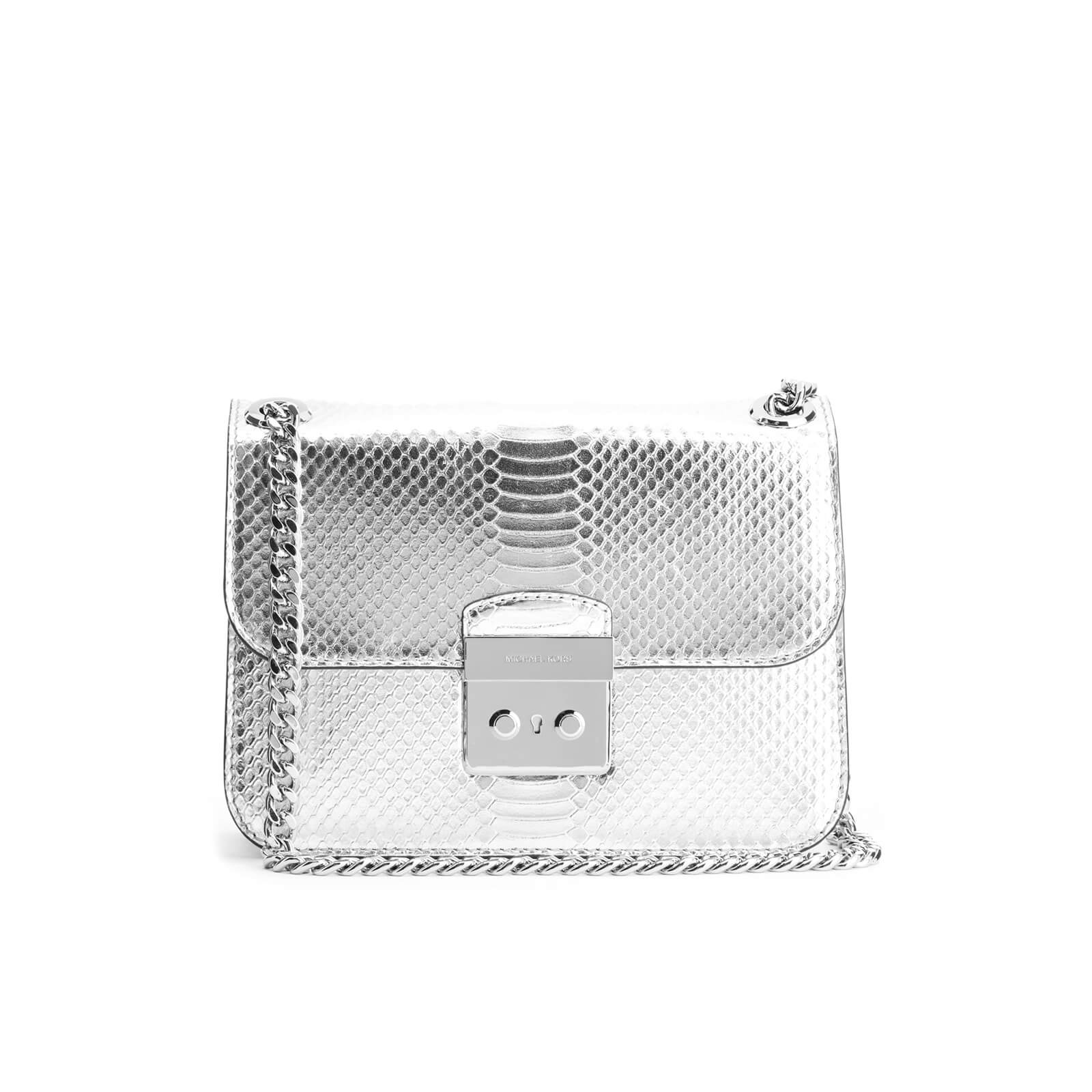 michael kors python silver