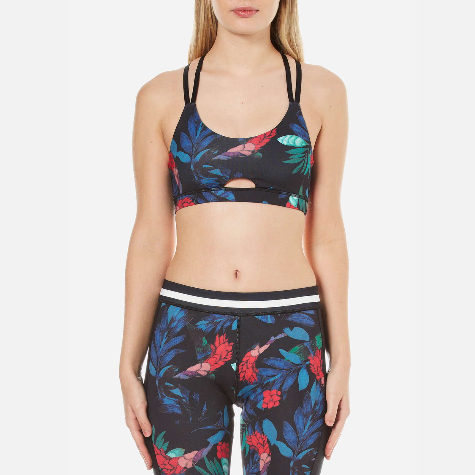 mink pink sports bra