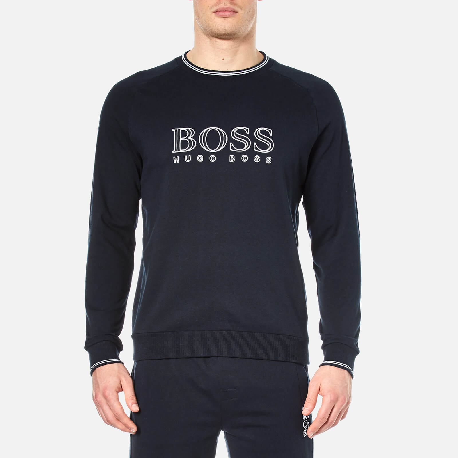 hugo boss navy sweatshirt