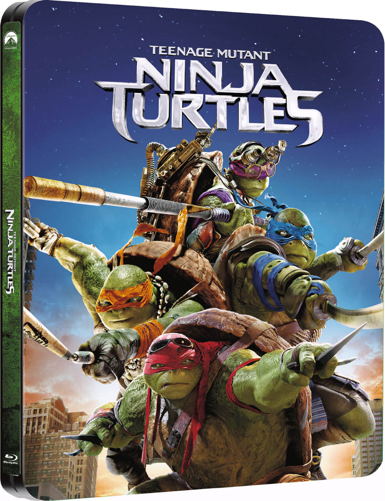 Teenage Mutant Ninja Turtles - Limited Edition Steelbook Blu-ray ...