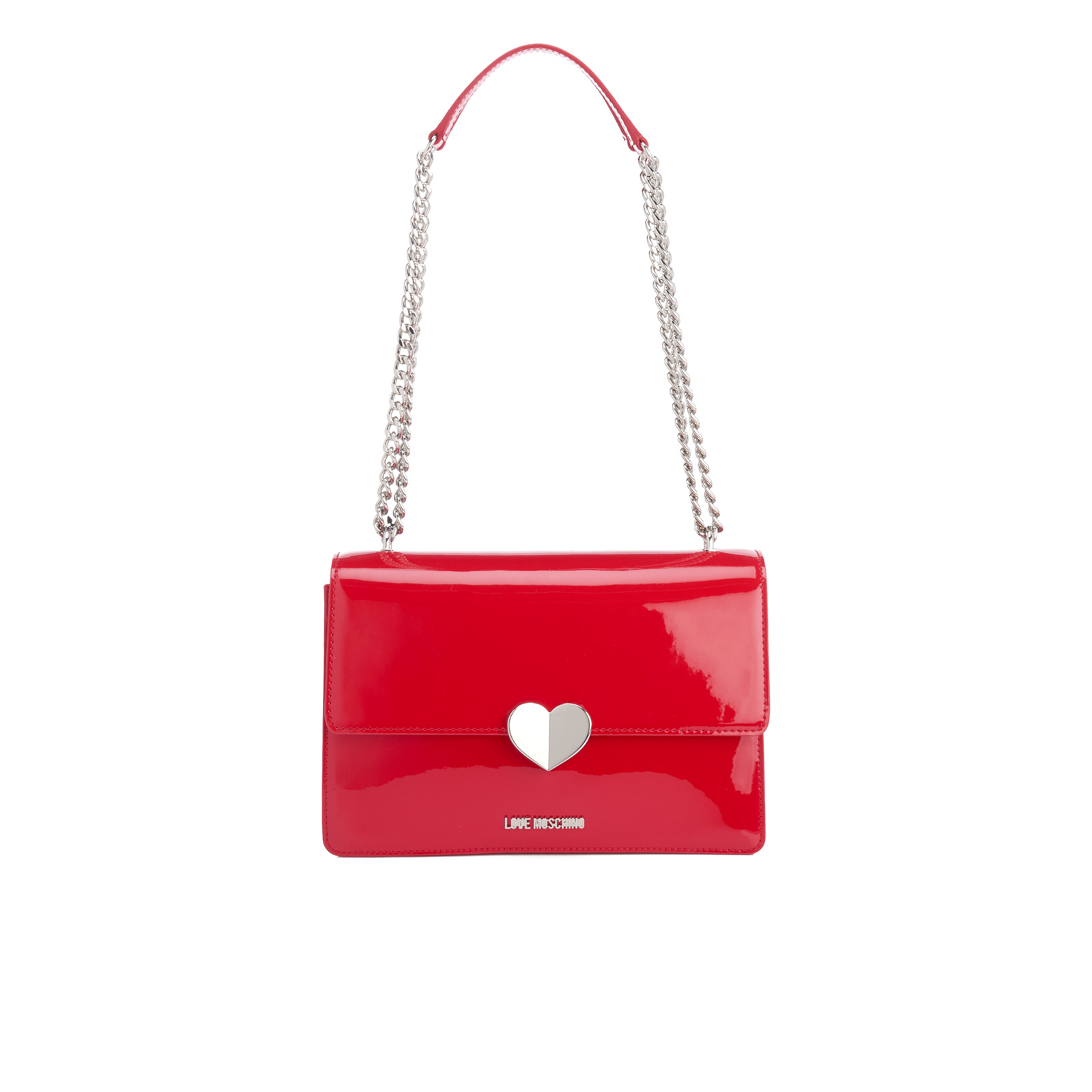 love moschino bag red heart