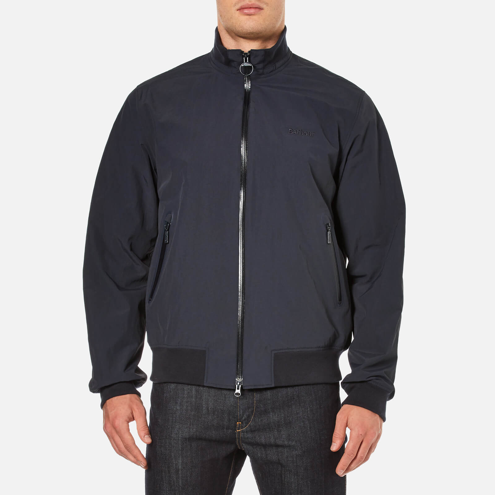 barbour bomber jacket men