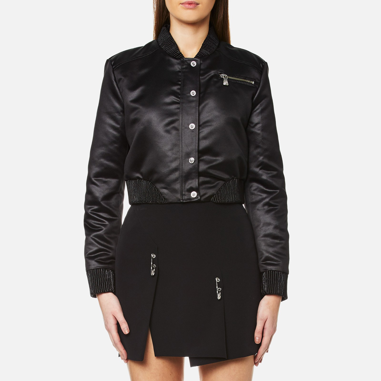 Versus Versace Women S Cropped Logo Back Er Black Free Uk Versus Versace Women S Cropped Logo Back Er Black Free Uk Delivery Over 50
