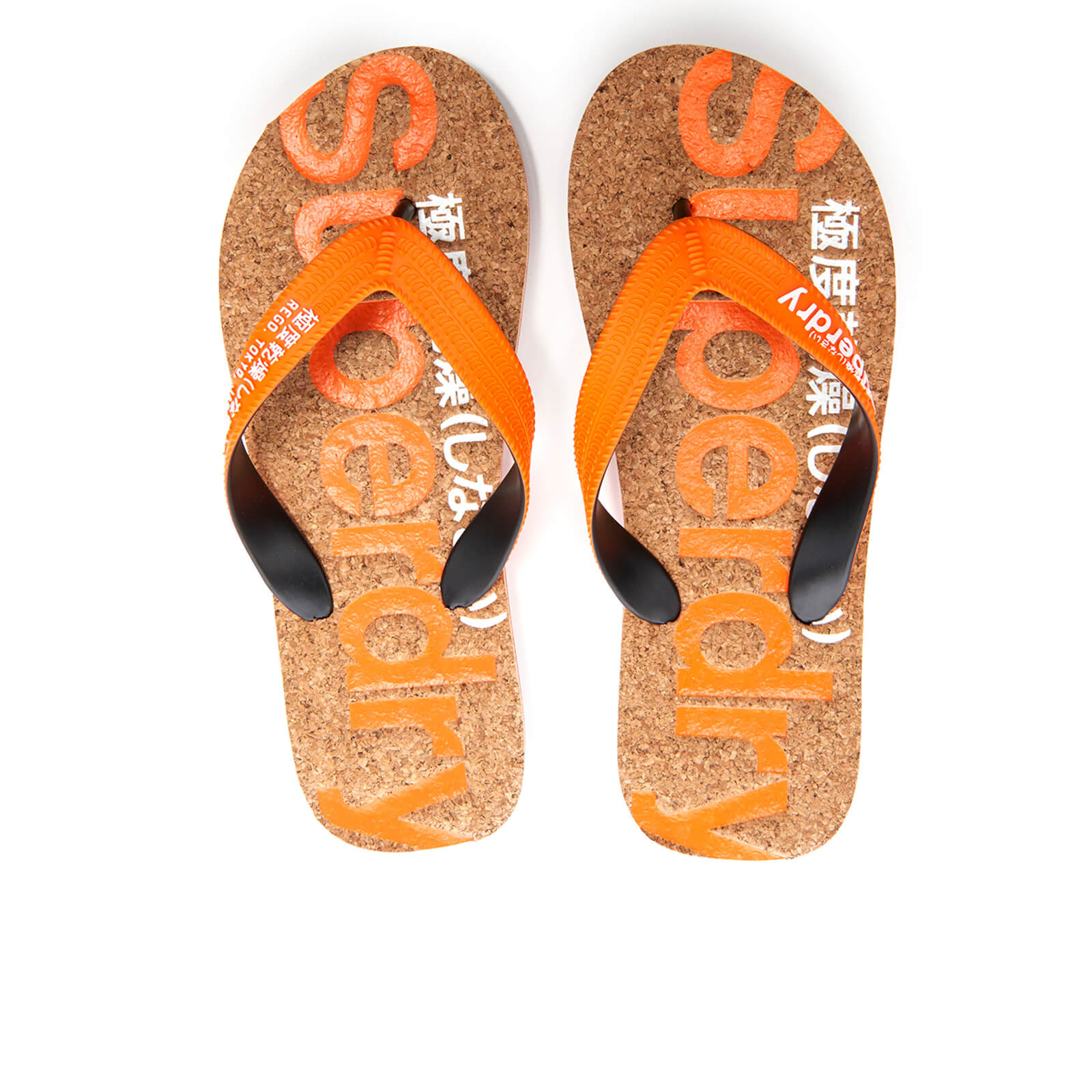 superdry cork flip flops