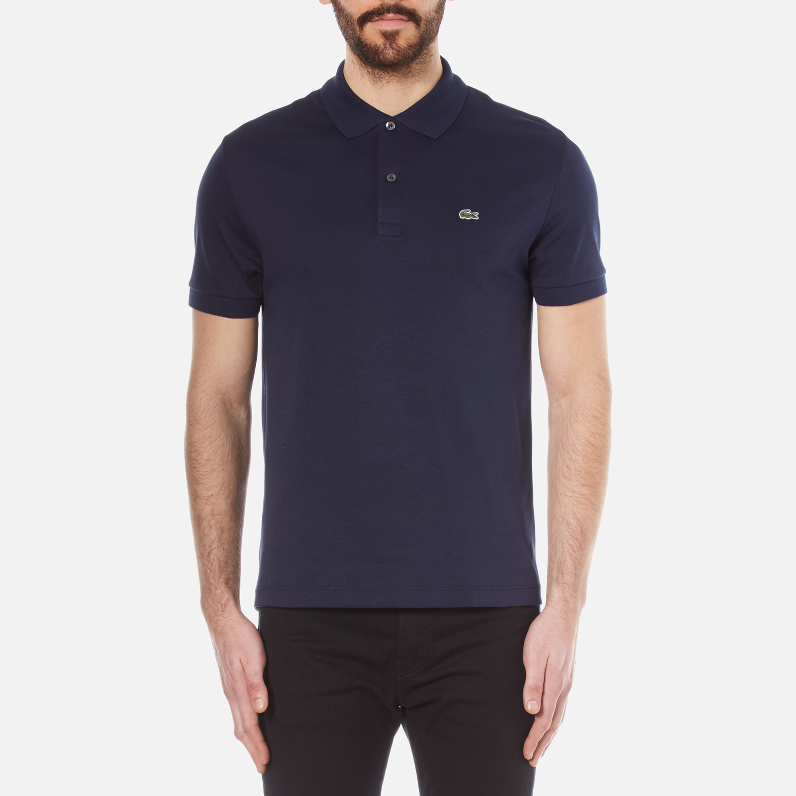 Everyday lacoste mens navy polo 