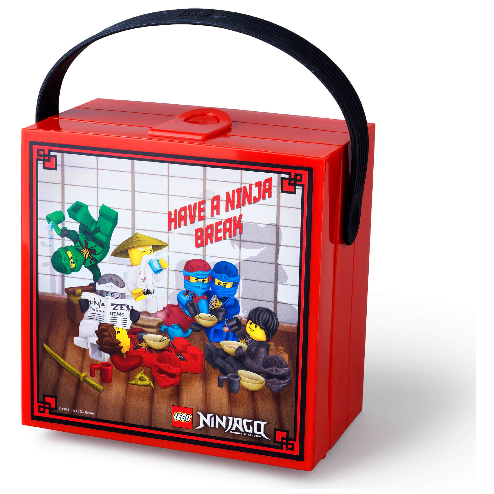 LEGO Lunch Box with Handle LEGO Ninjago IWOOT