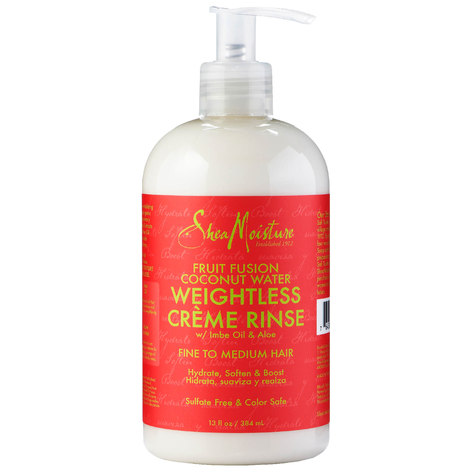 Shea Moisture Fruit Fusion Weightless Crème Rinse Conditioner 384ml