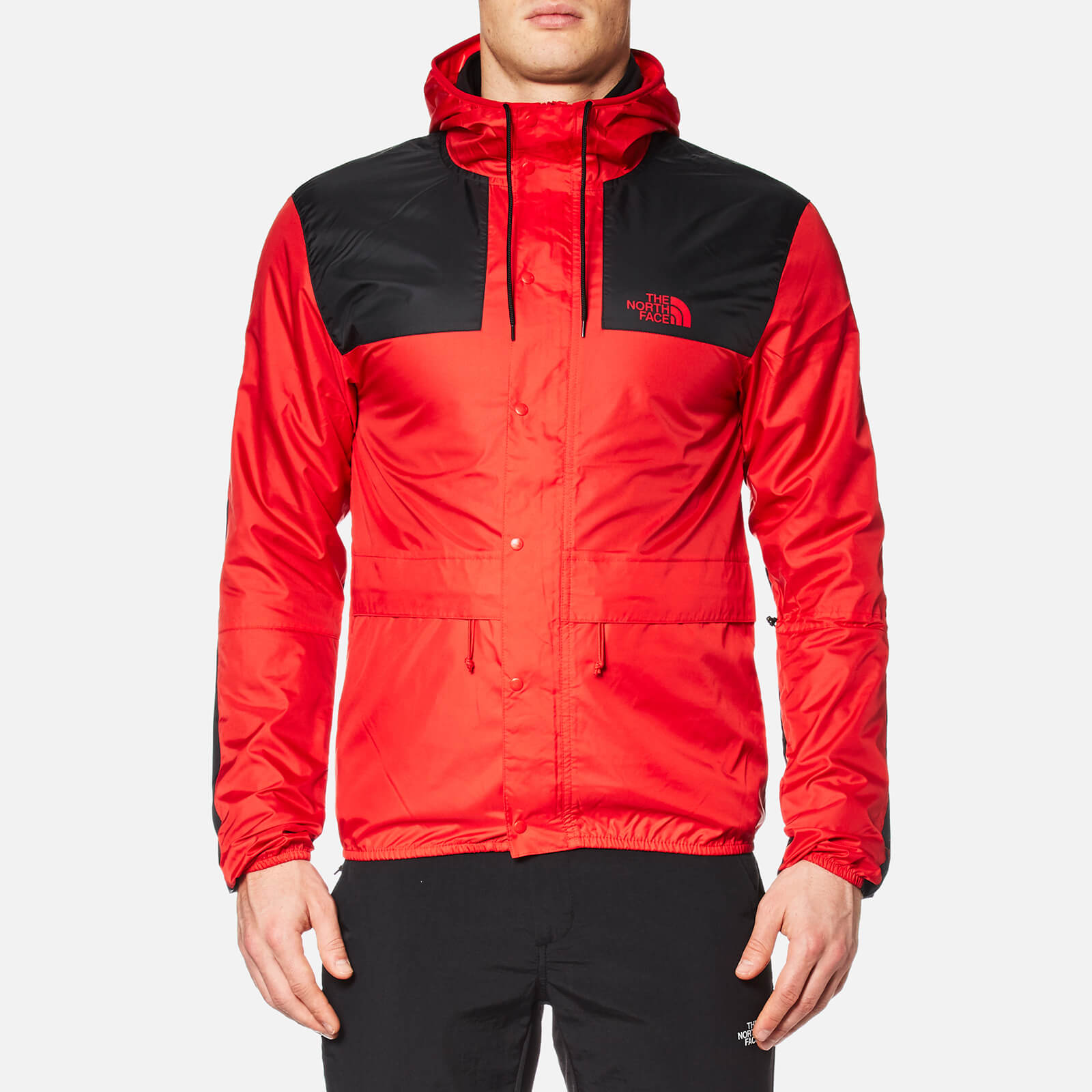 red north face jacket 1985