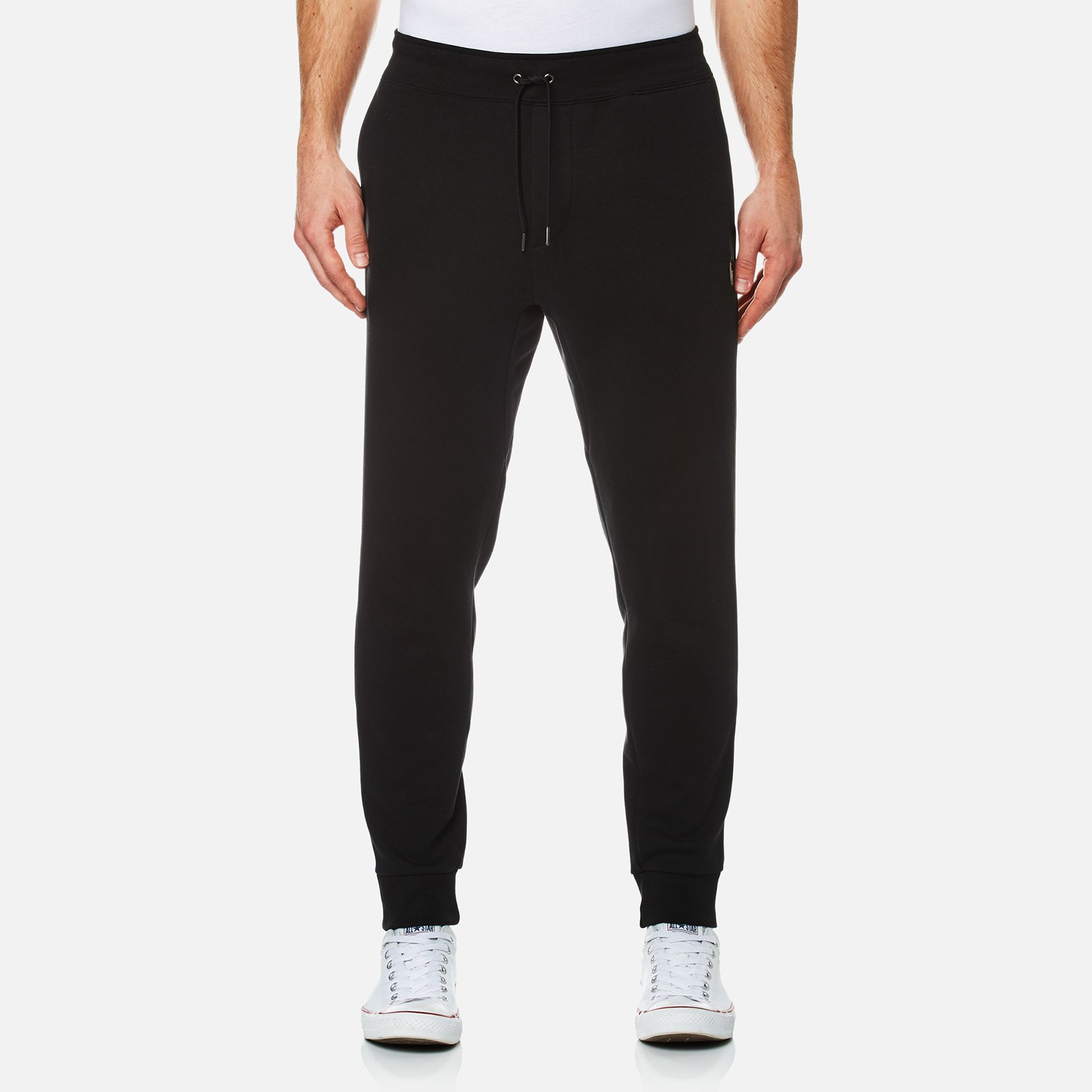 mens black ralph lauren joggers