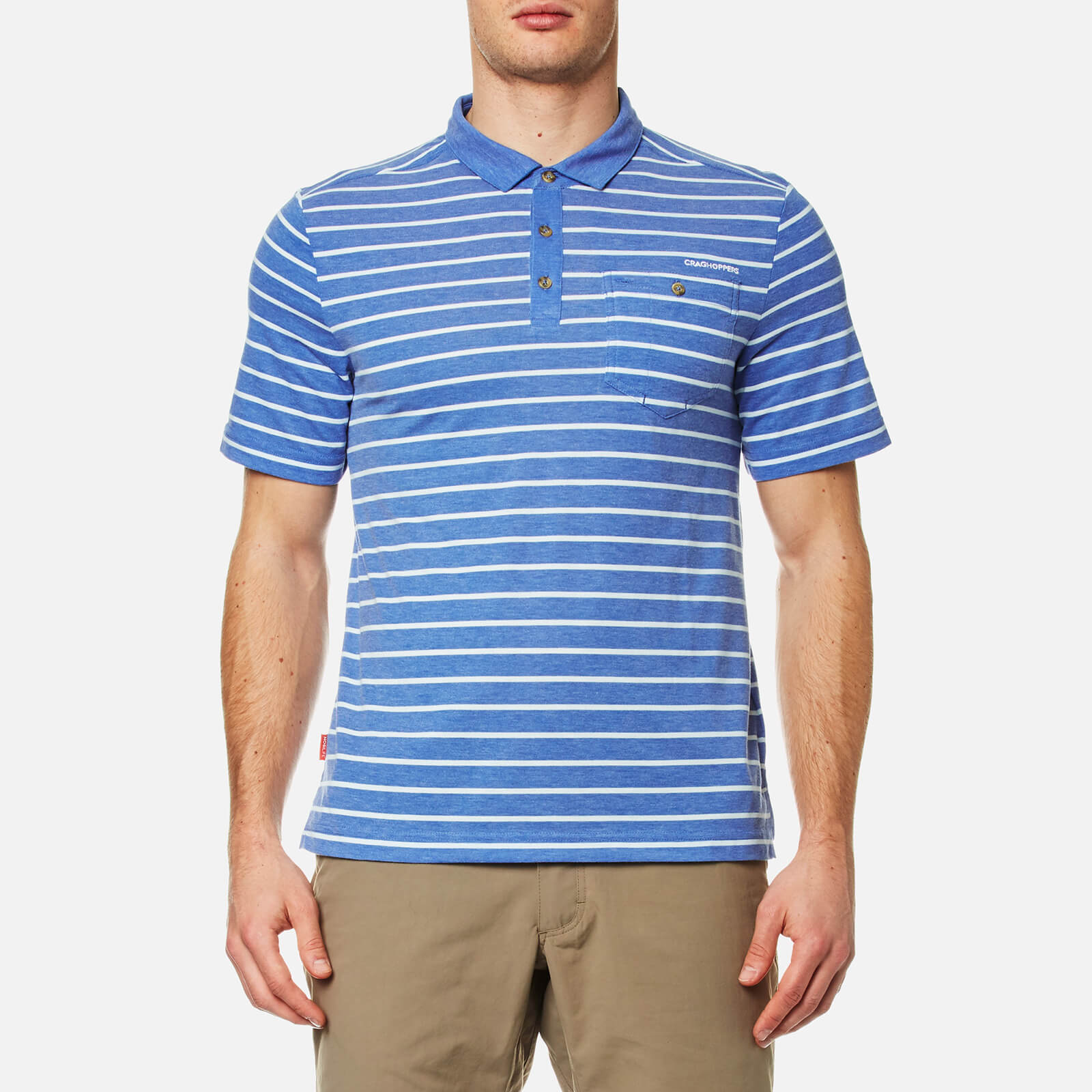 Craghoppers NosiLife Gilles Mens Short Sleeve Polo Shirt