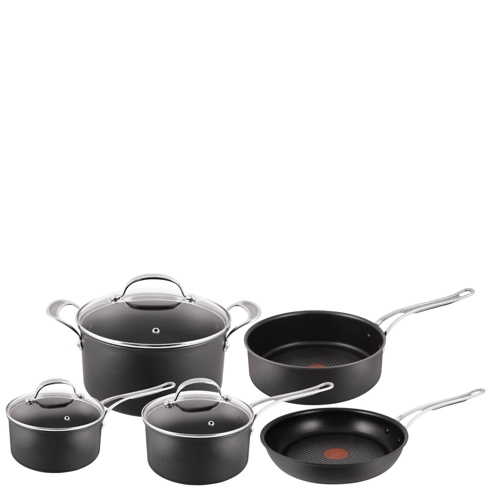 Jamie Oliver by Tefal H902A544 Hard Anodised NonStick 5 Piece Cookware