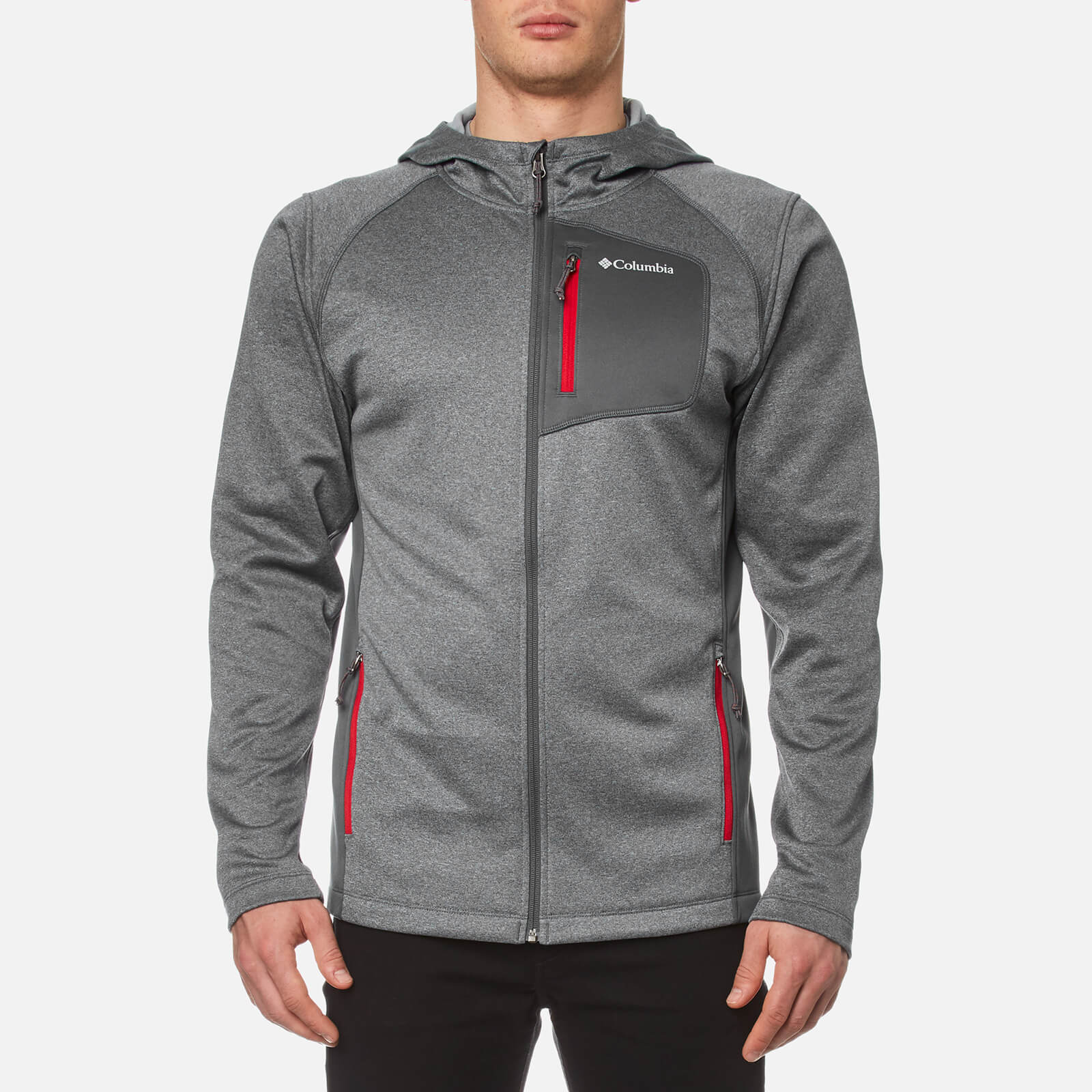 Columbia Men's Jackson Creek II Hoody Graphite Heather Columbia Men's Jackson Creek II Hoodie