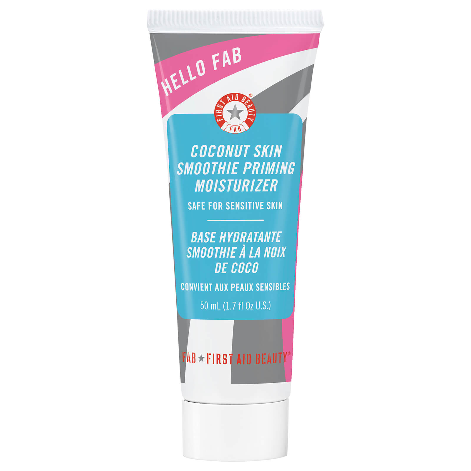 First Aid Beauty Coconut Skin Smoothie Priming Moisturiser - LOOKFANTASTIC
