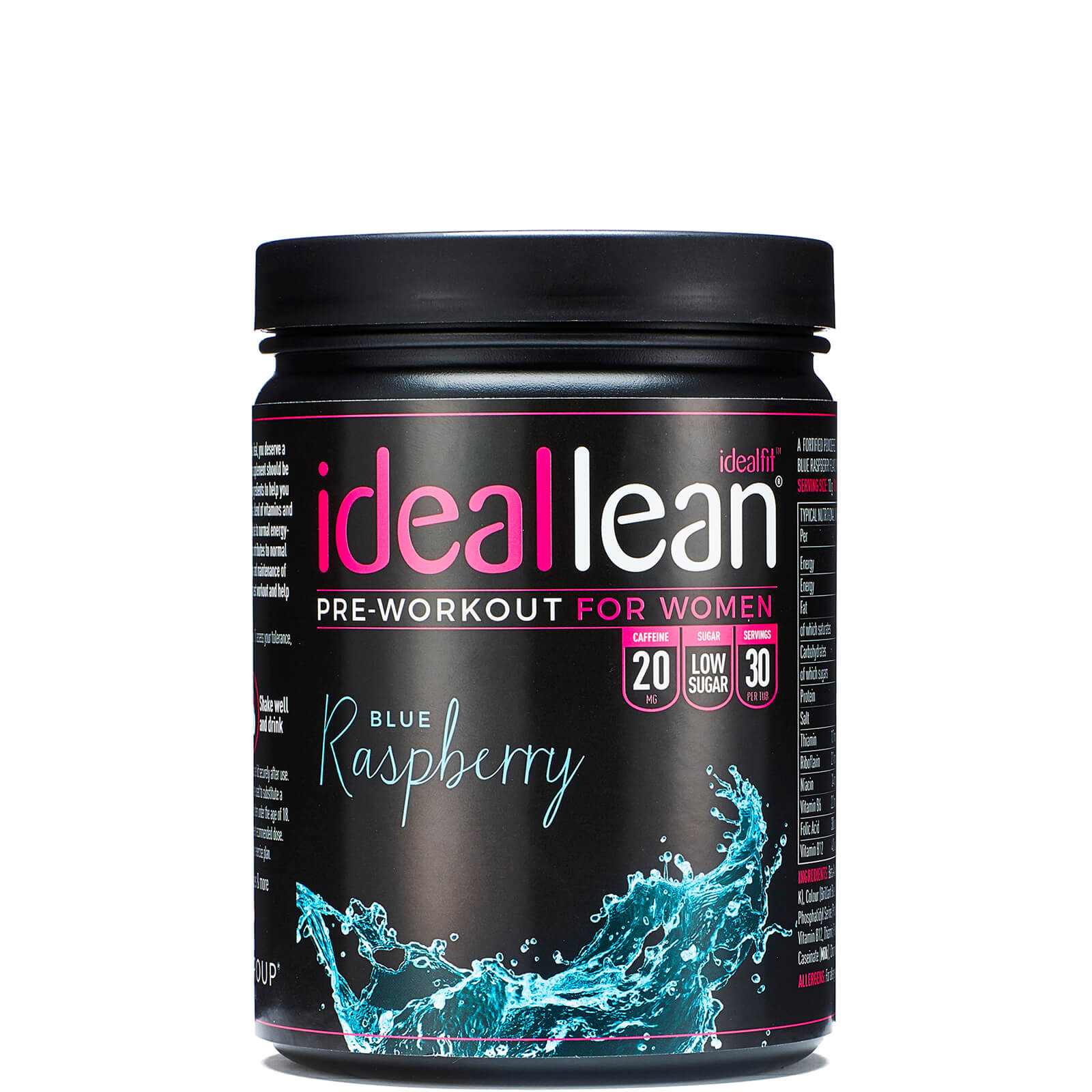 PreWorkout Blue Raspberry Flavour IdealFit