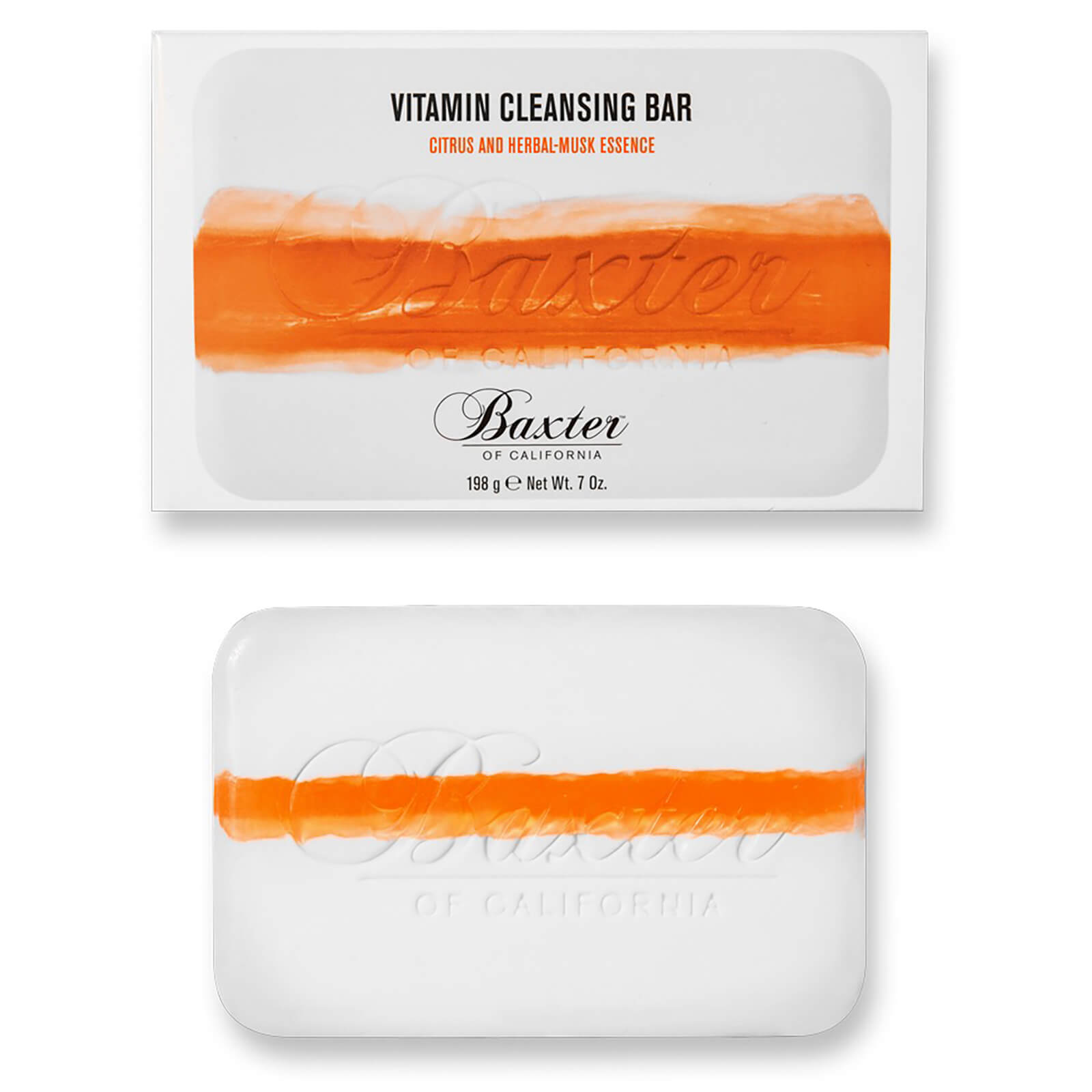 Baxter Of California Vitamin Cleansing Bar Citrus And Herbal Musk