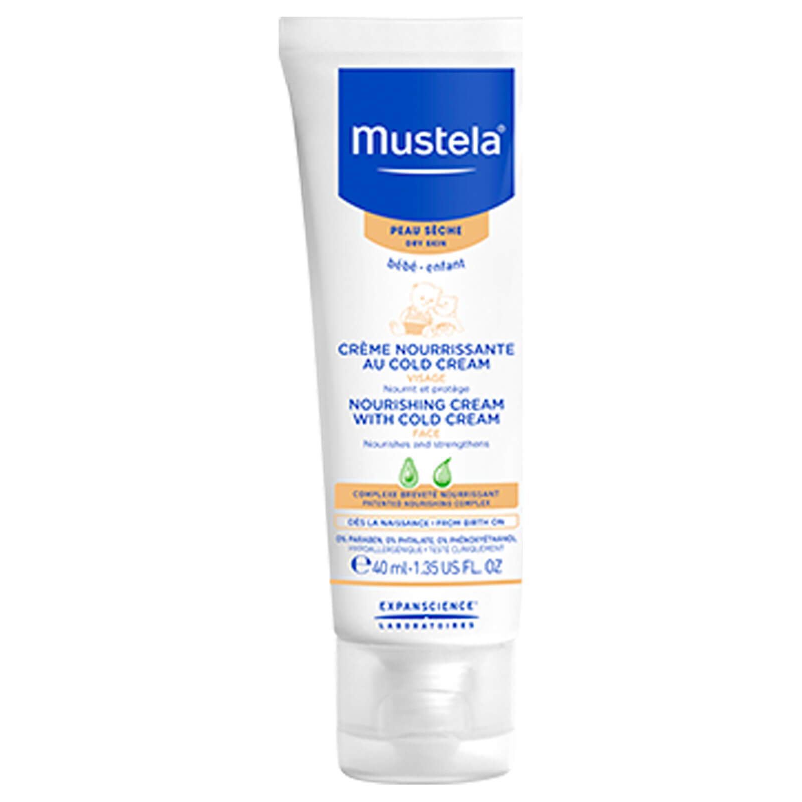 mustela nourishing cream with cold cream