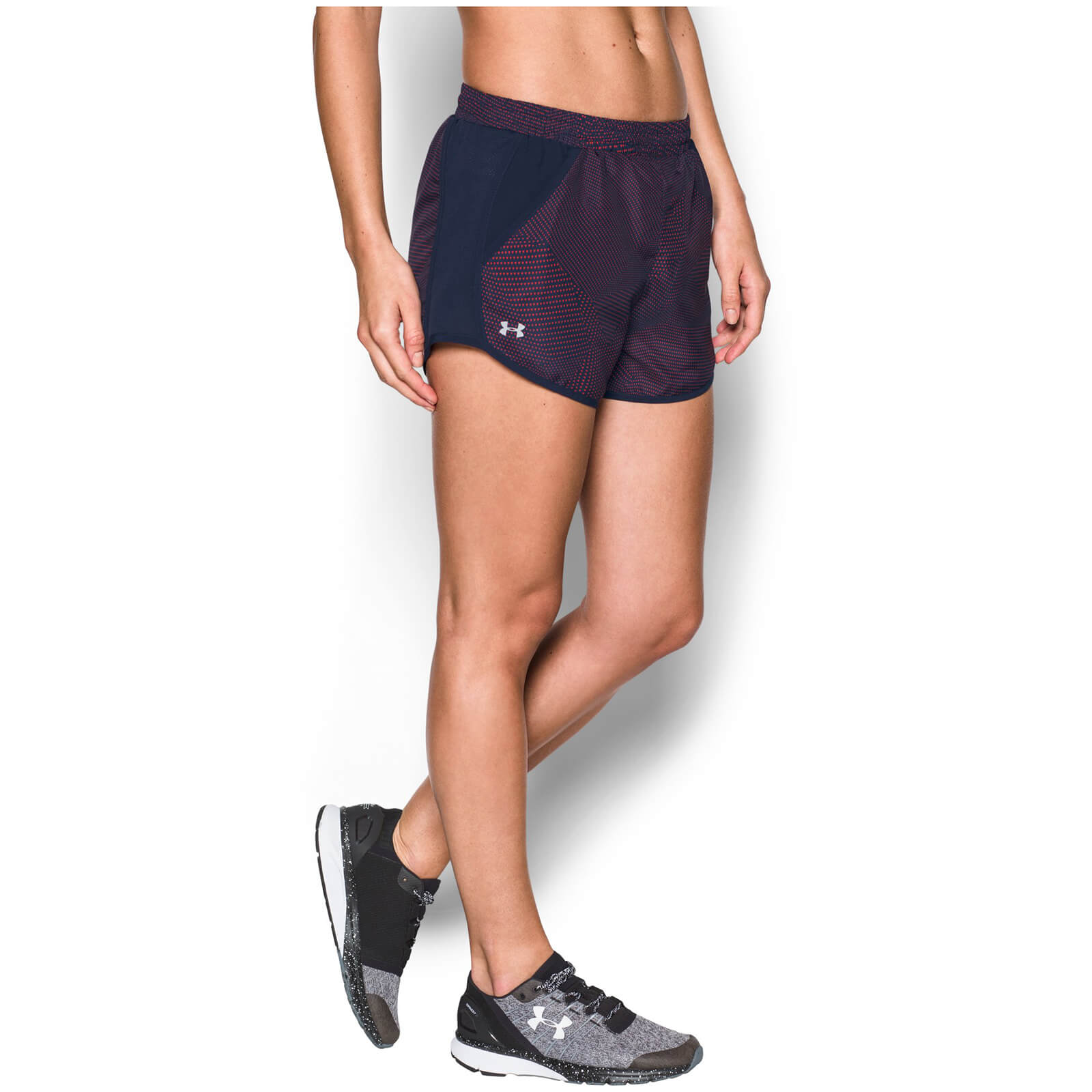 under armour navy shorts womens